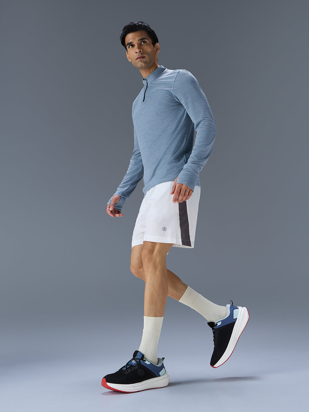 cult Versa Pulse Men Running Shoes - Black/Blue