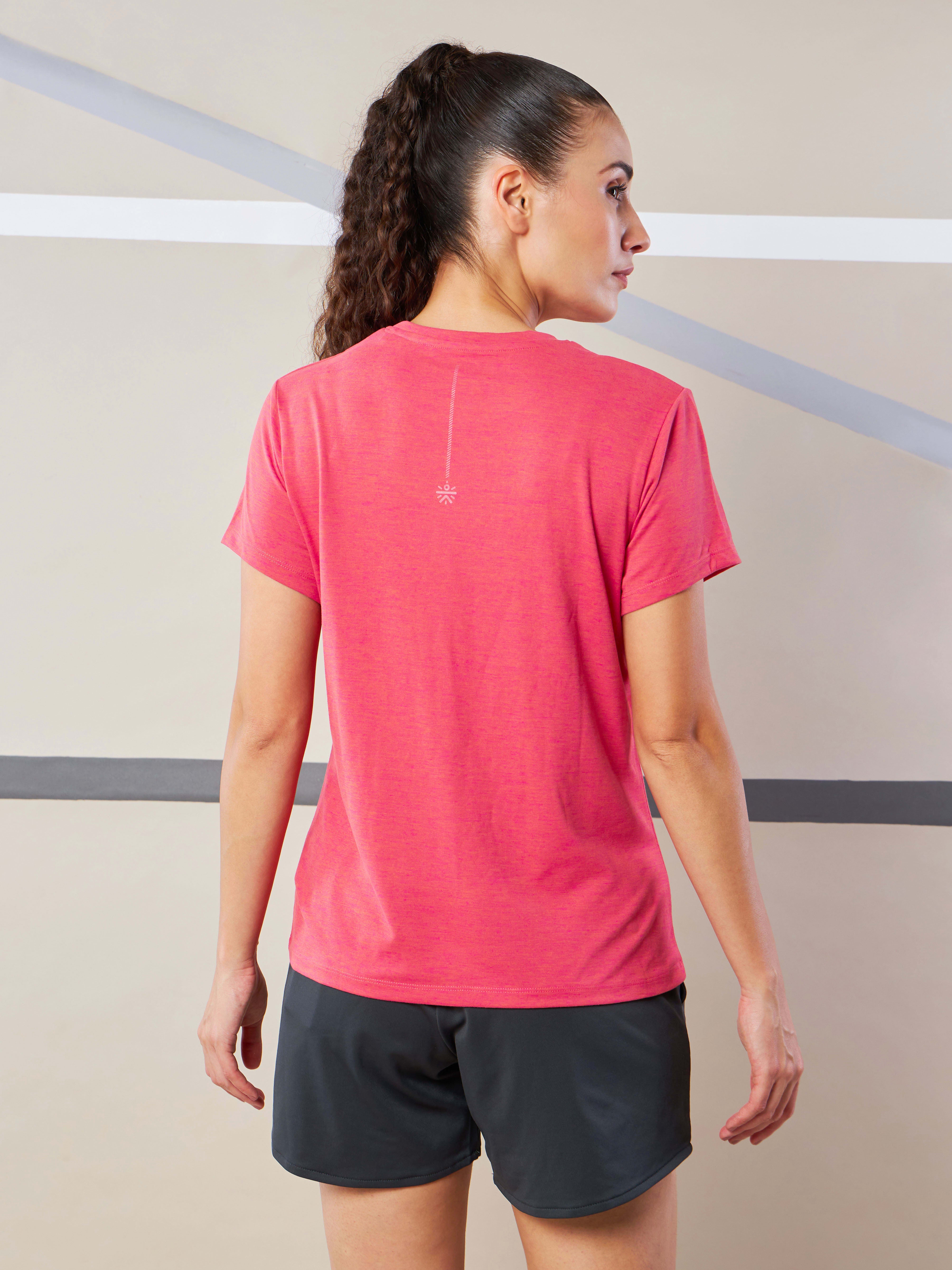 Women's Train All Day Pink Comfortech T-shirt