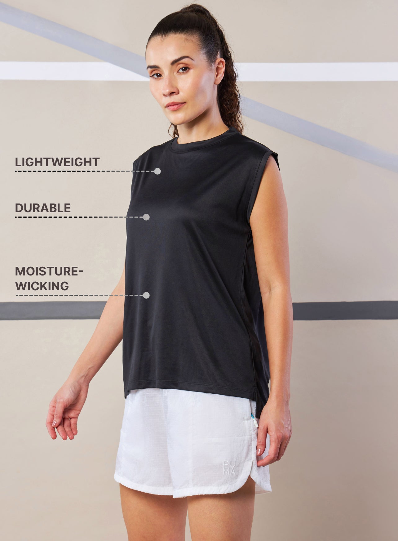 HIT Women Dry Fit Muscle Tank