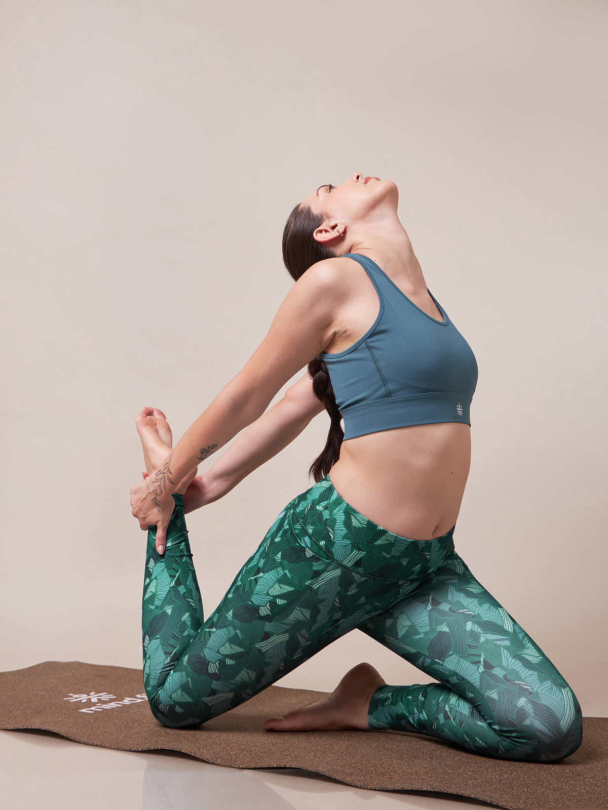 Zen Garden All Over Print Yoga Tights