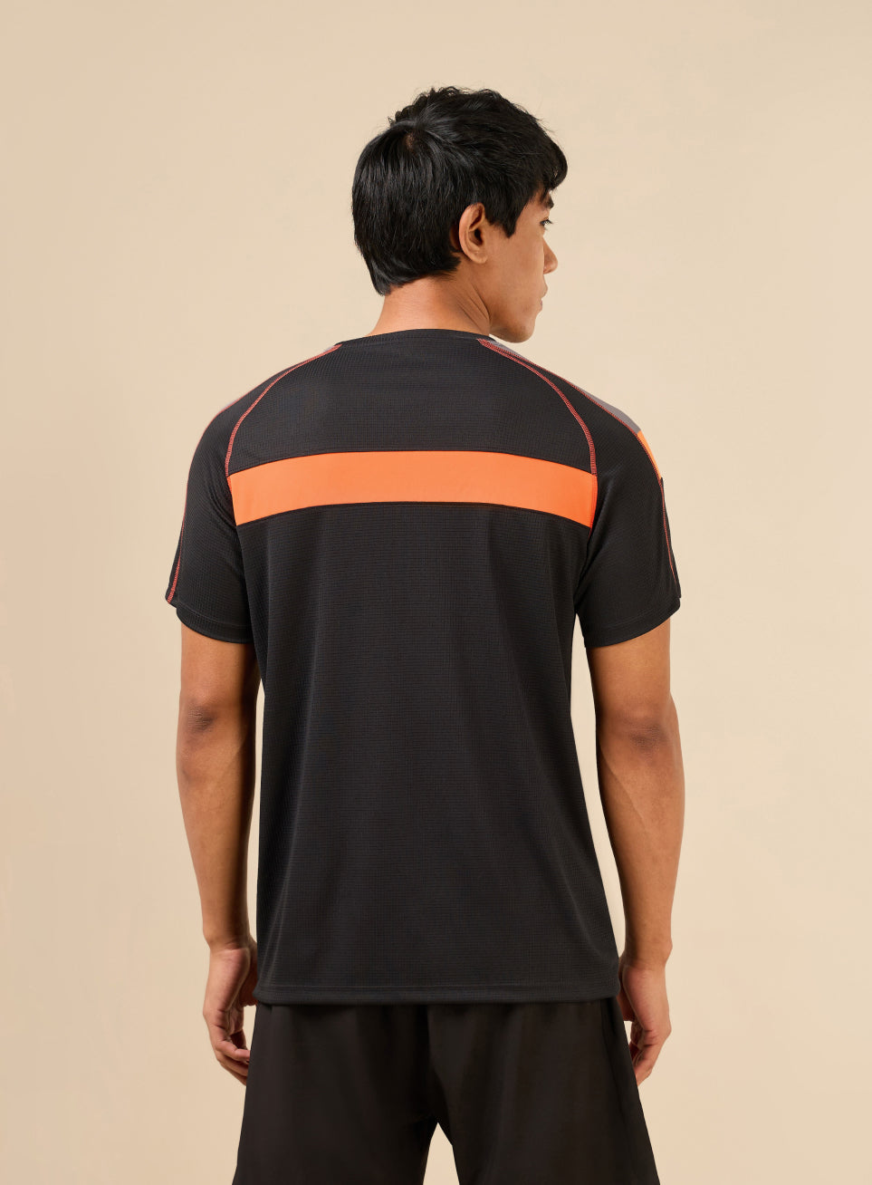 Men's All Format Black High Performance T-shirt