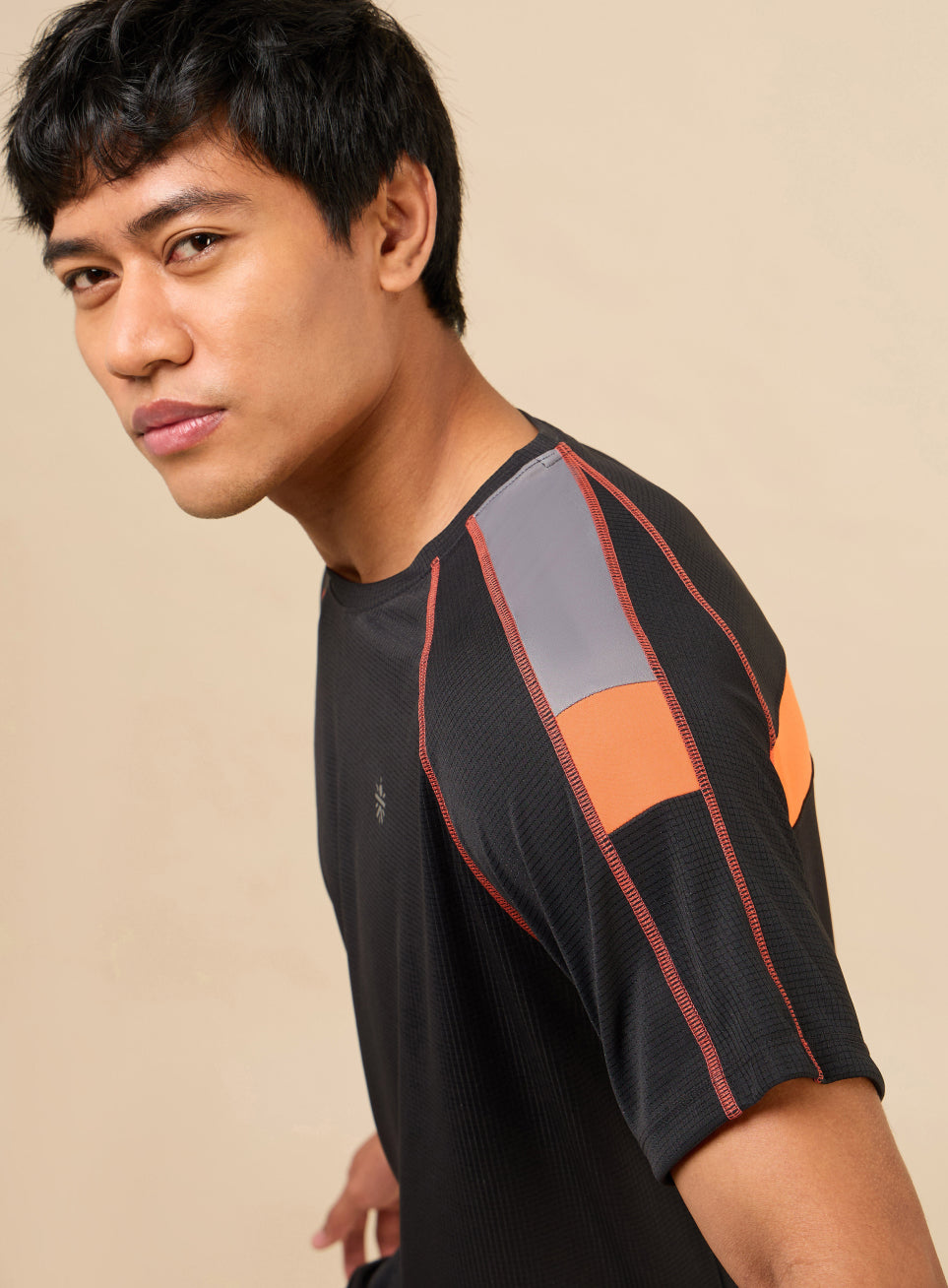 Men's All Format Black High Performance T-shirt