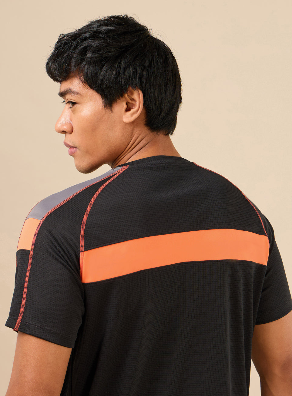 Men's All Format Black High Performance T-shirt