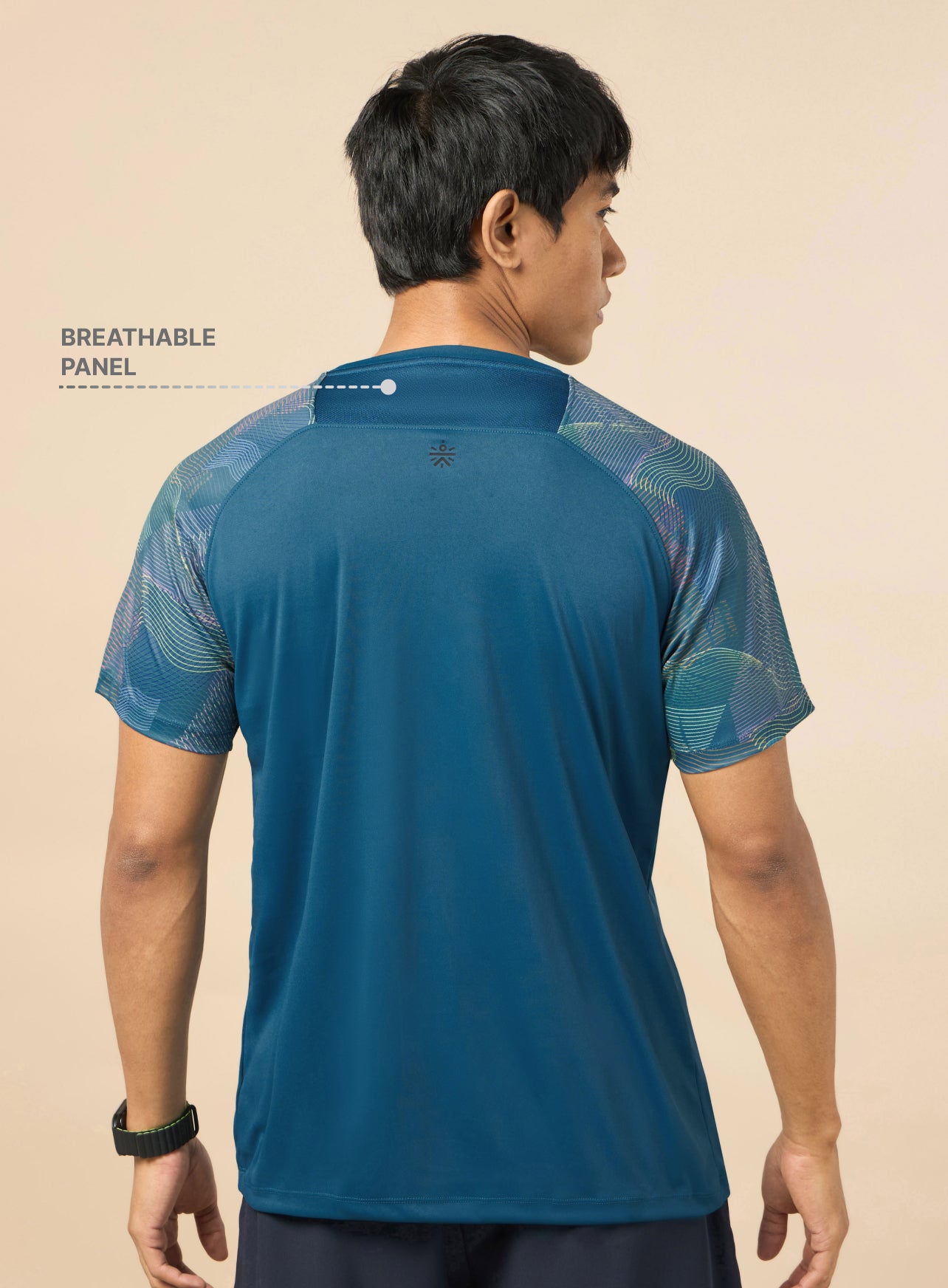Men's Blue High Impact Training T-shirt