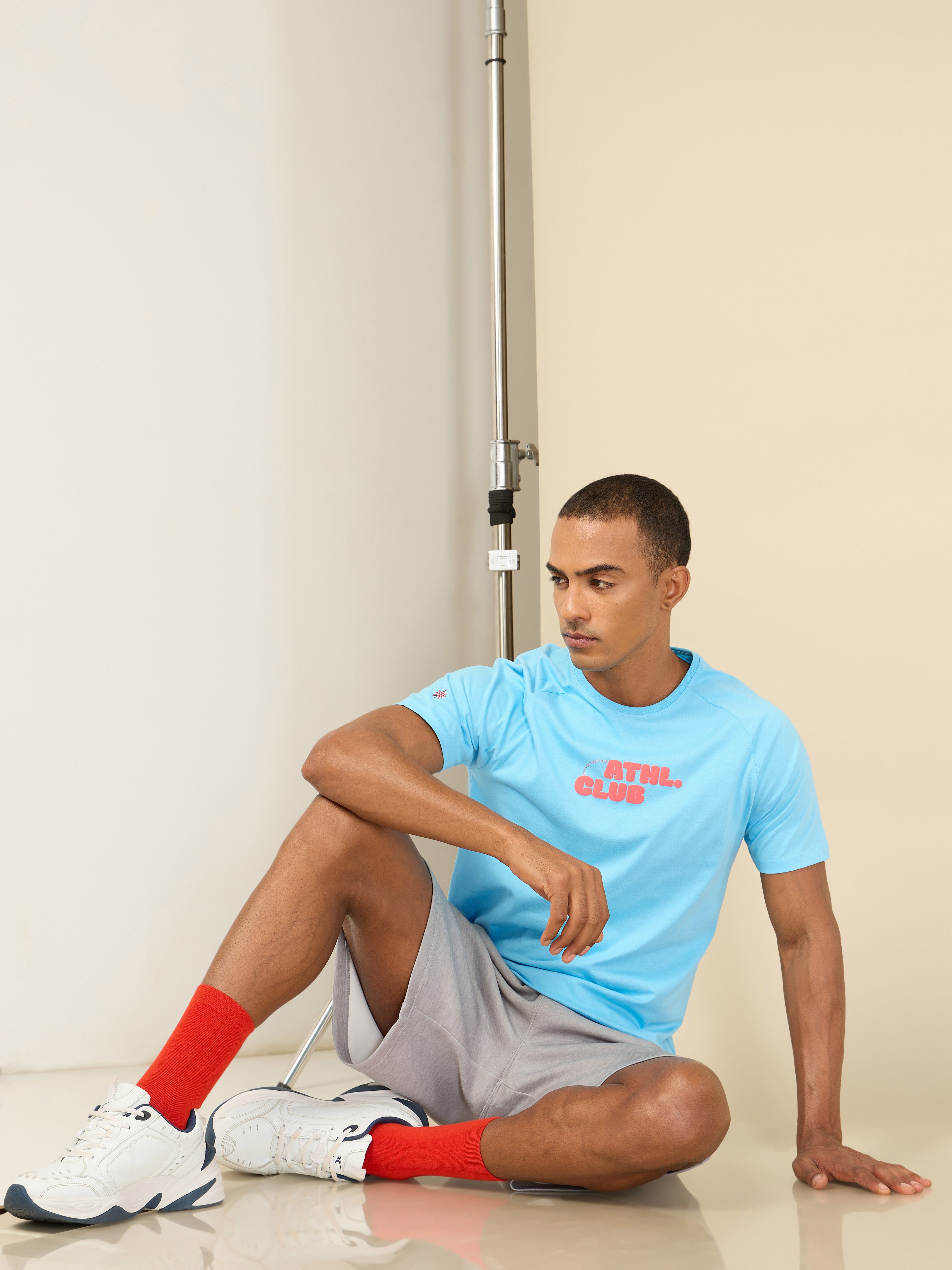 Men Ath. Club Blue T-shirt