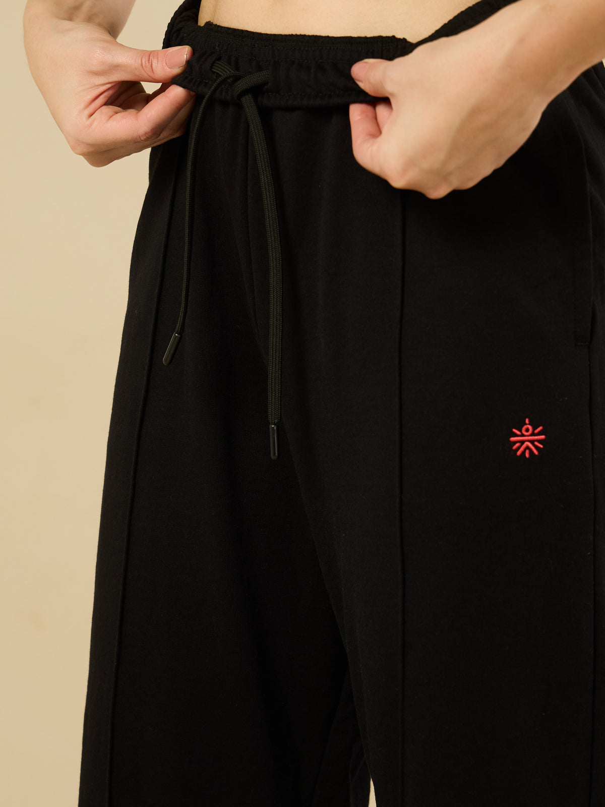 Black Cult Community Straight Trackpant