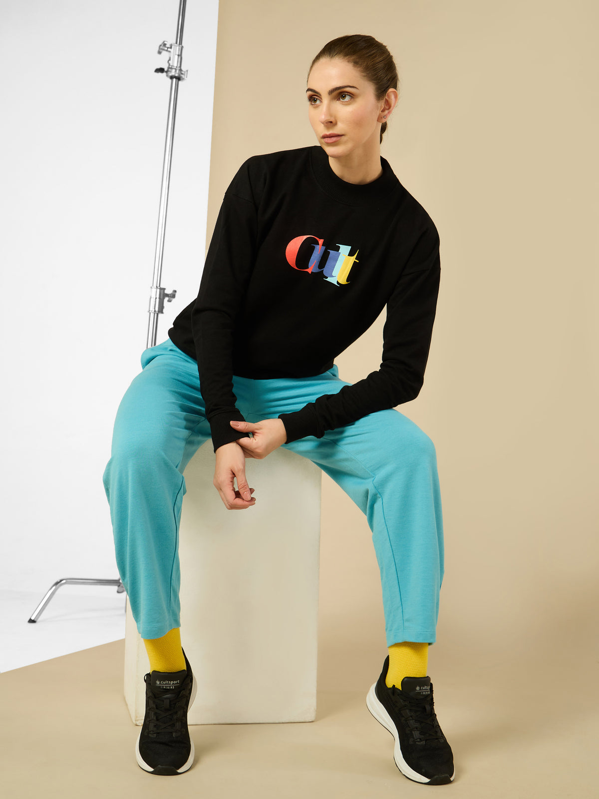Cult Brand Carrier Black Sweatshirt