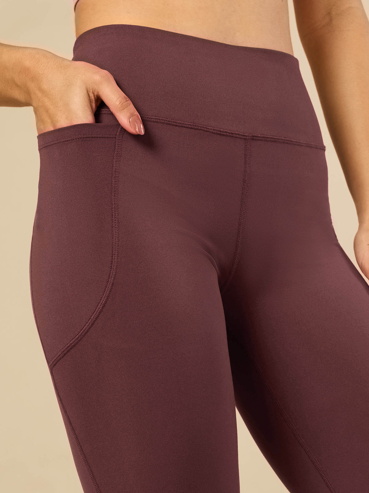 Women's COMFlex Dark Brown Performance Flare Pants
