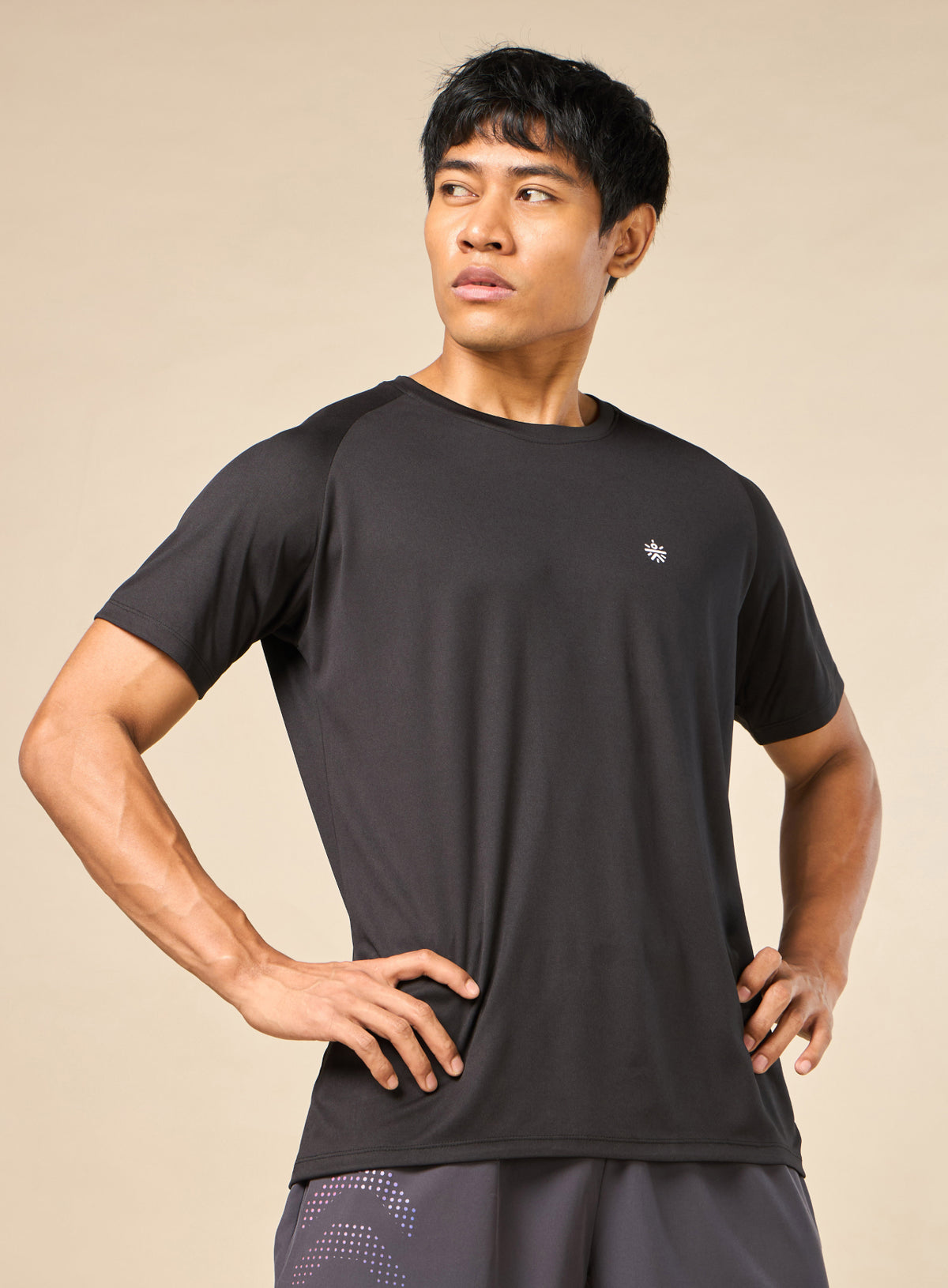 Men's Strength Black Performance T-shirt