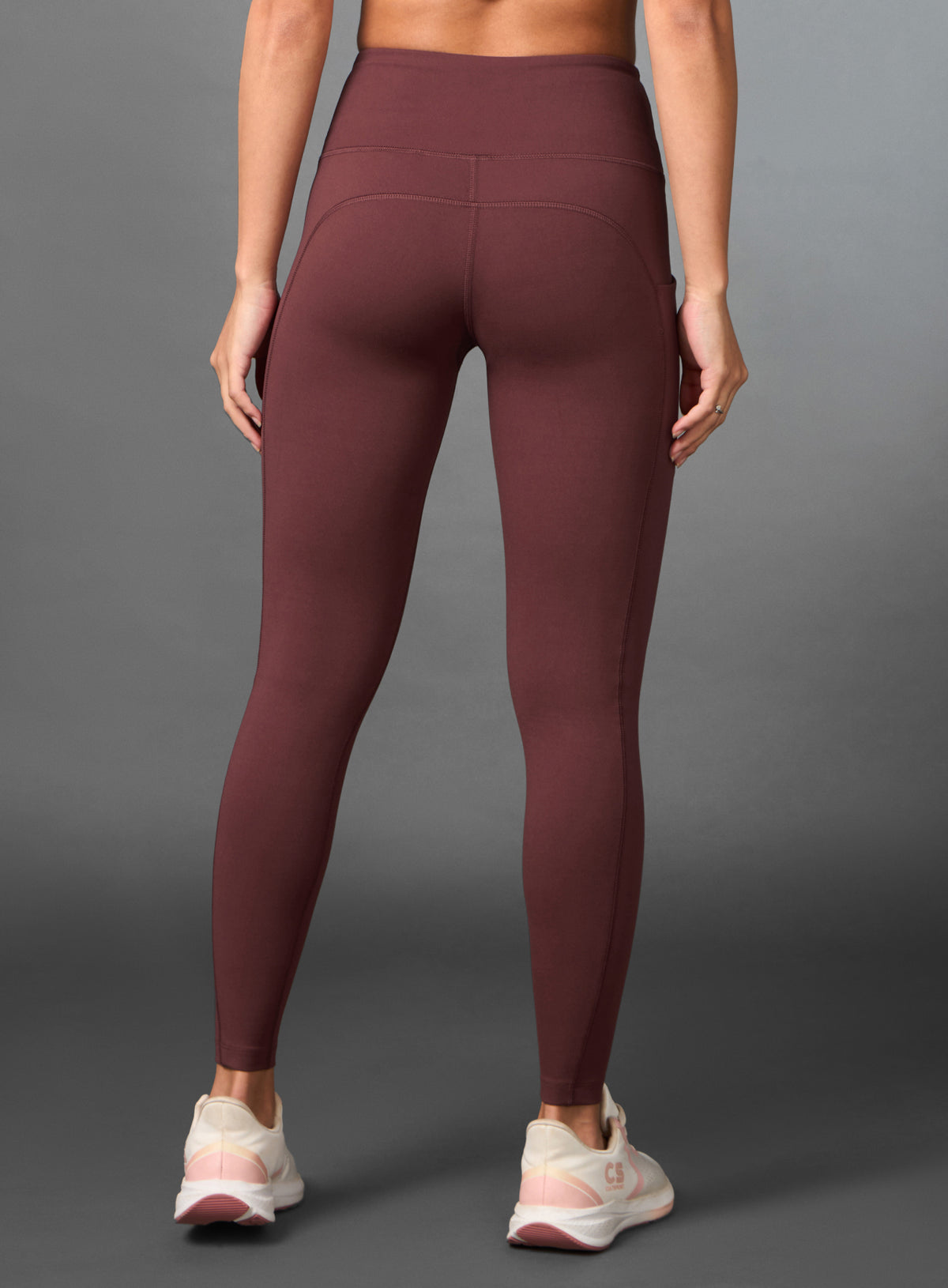 Women's Do It All Brown Performance Tights