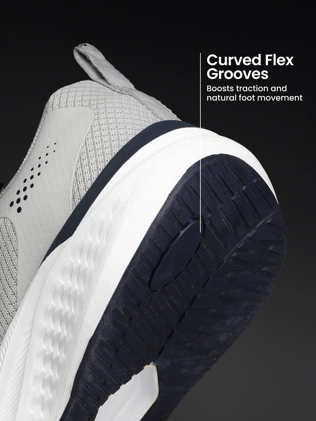 cult Men's DynoFlex Running Shoes - Lt.Grey