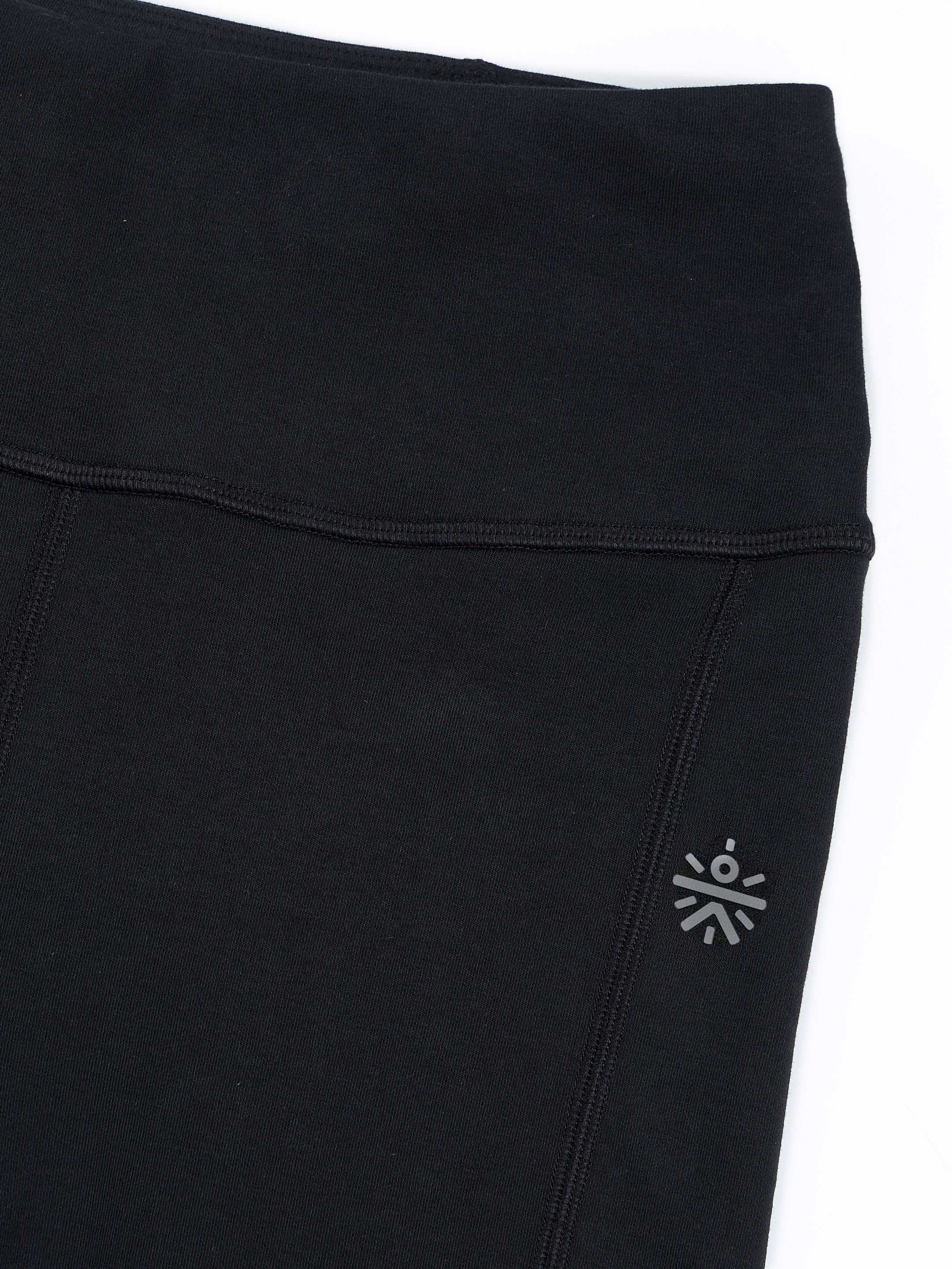 Women's Performance Cotton Black Tights