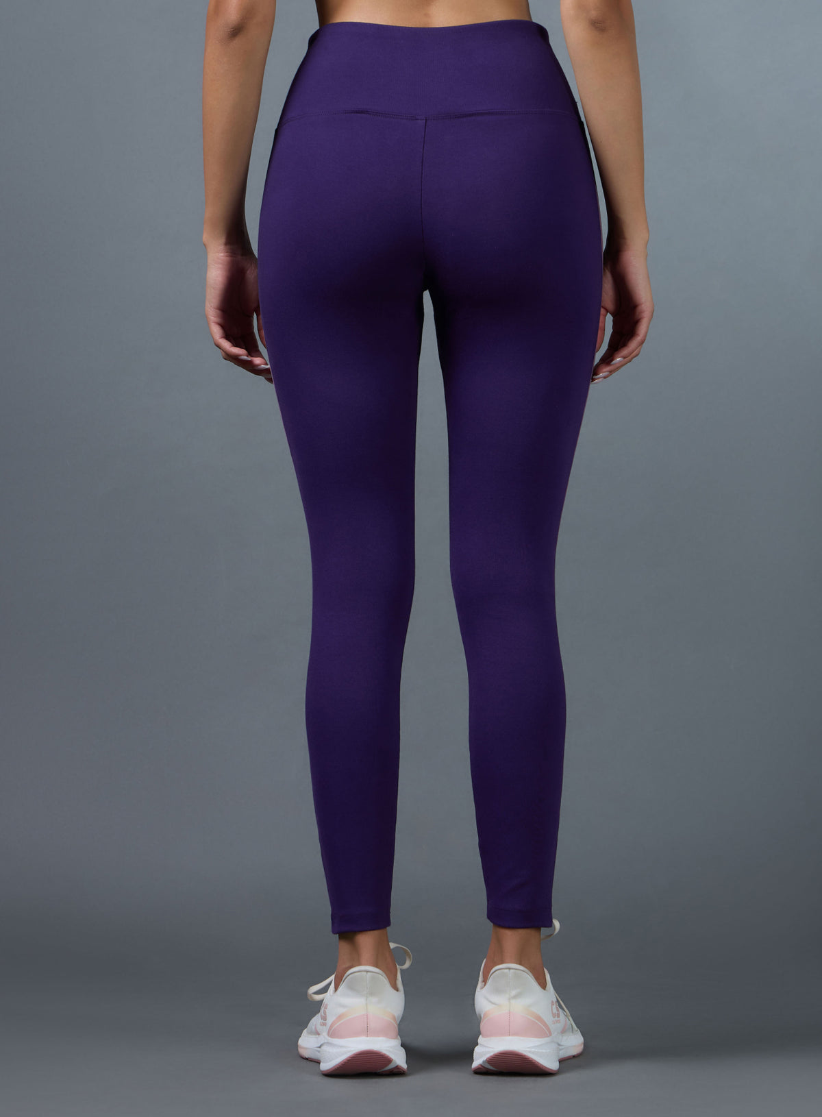 Women's Performance Cotton Purple Tights