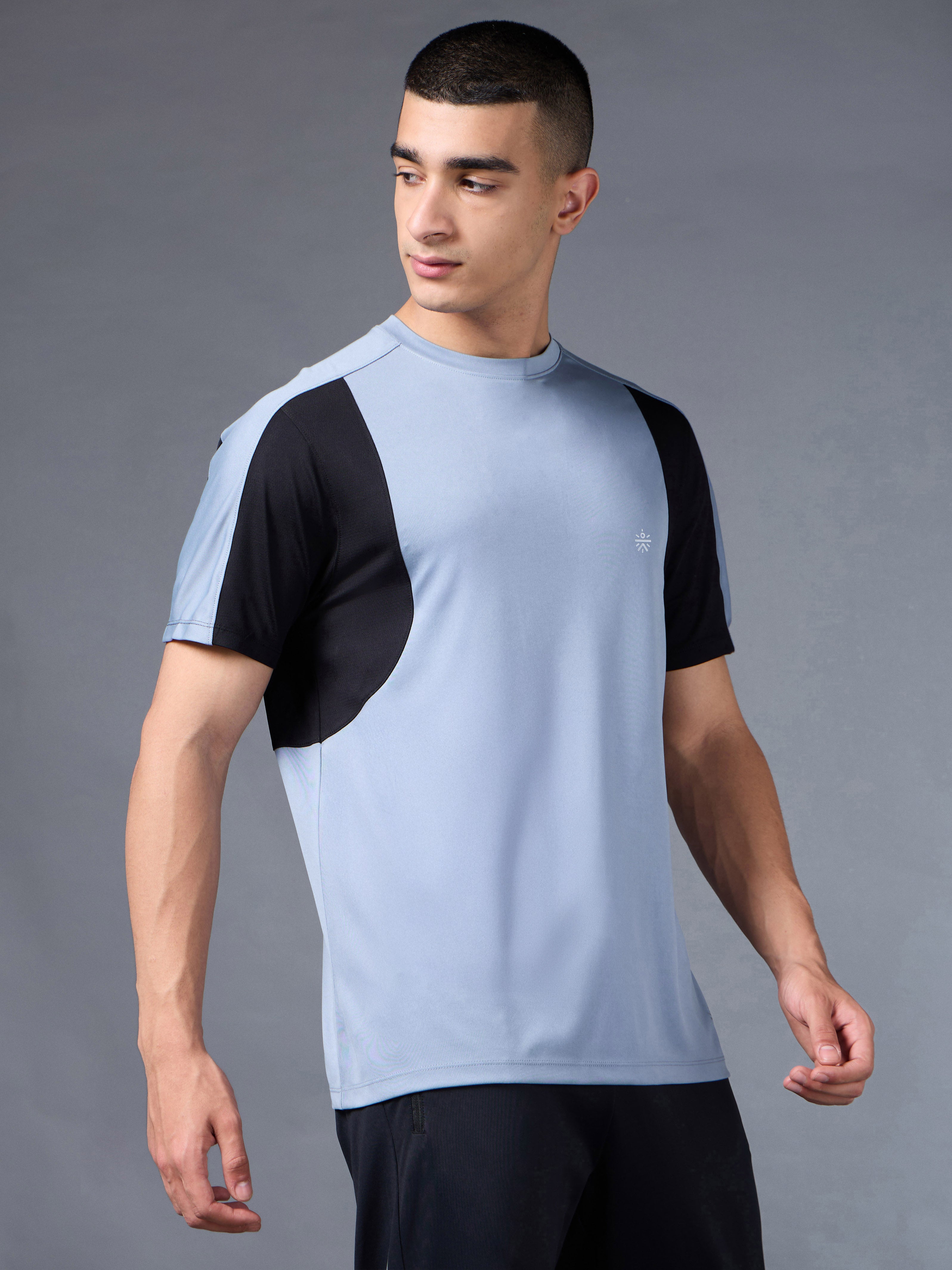 Men's Power Pack Blue Running T-shirt