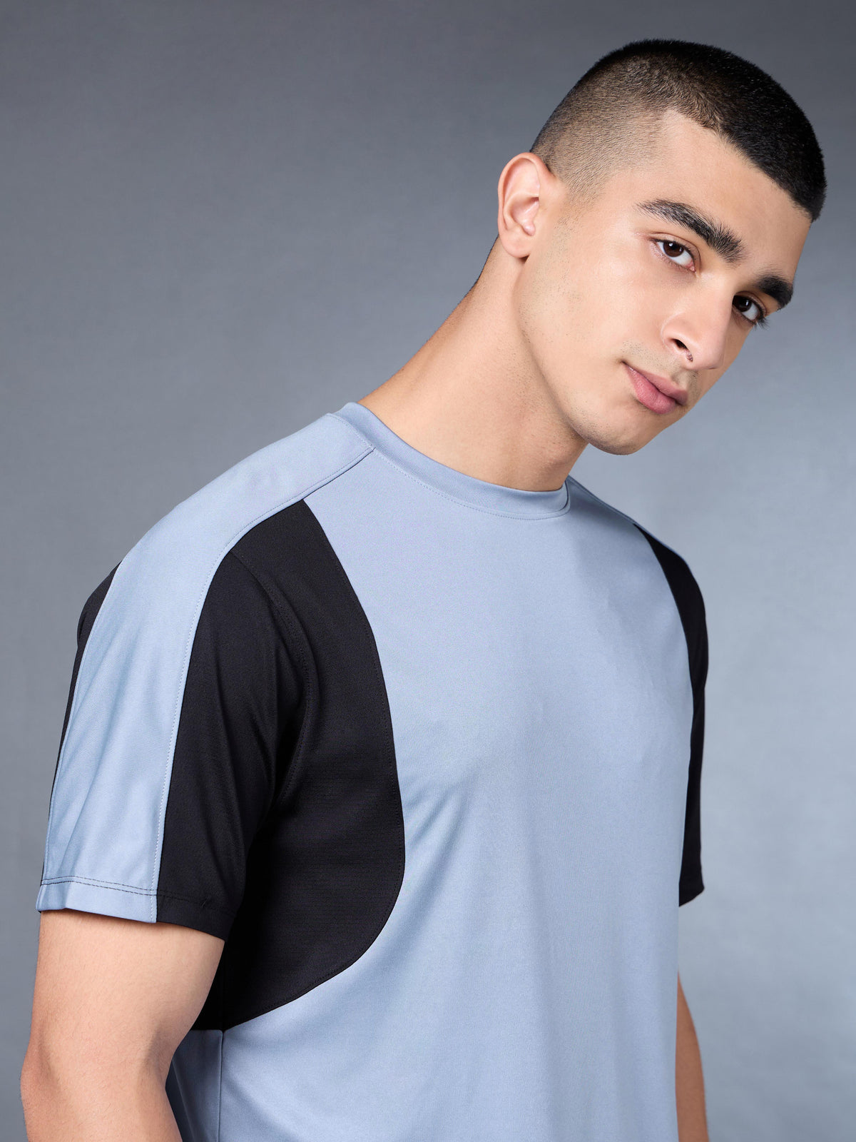 Men's Power Pack Blue Running T-shirt