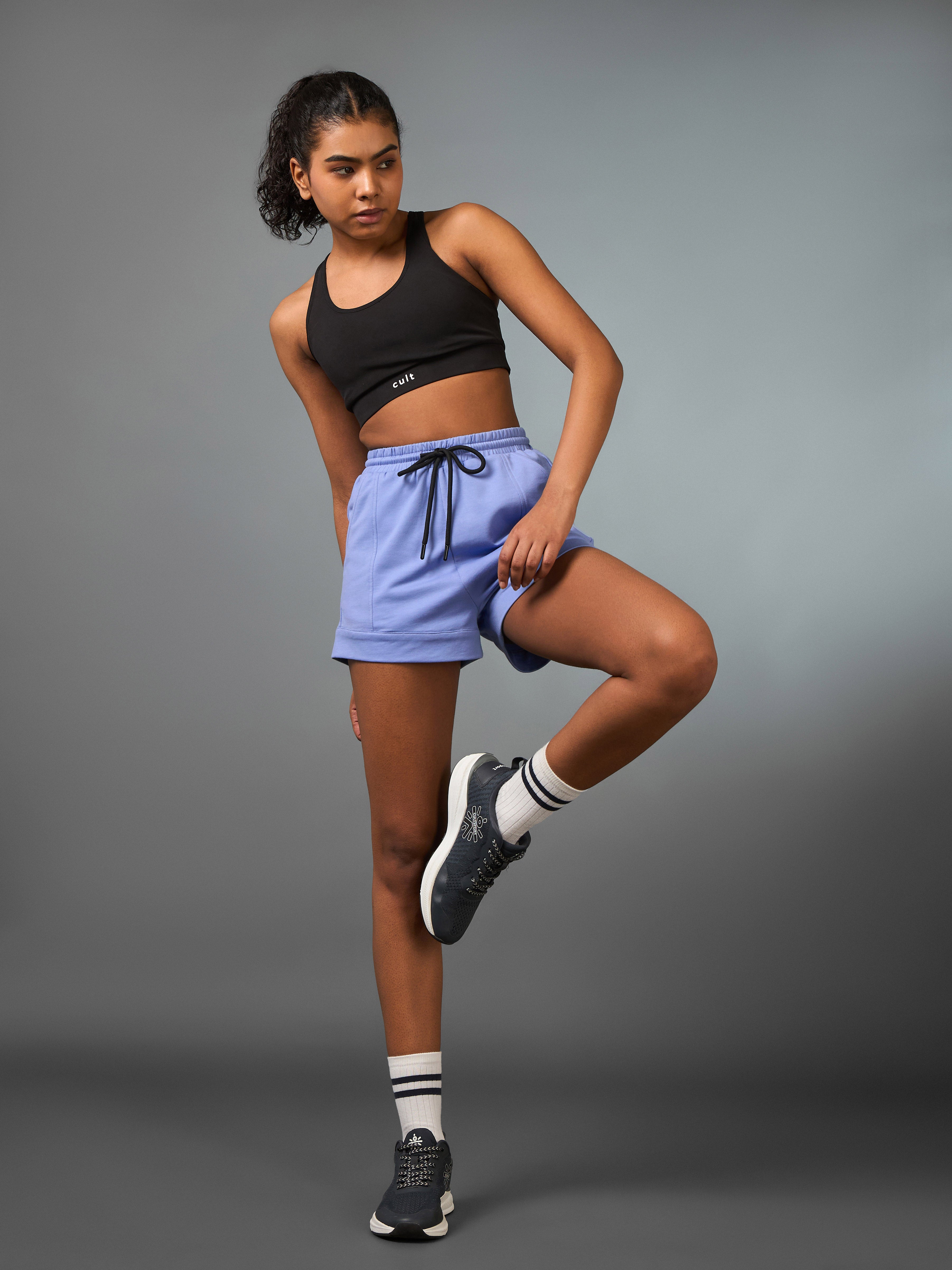 Women's Play All Day Purple Shorts