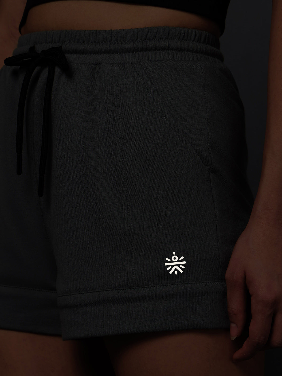 Women's Play All Day Grey Shorts