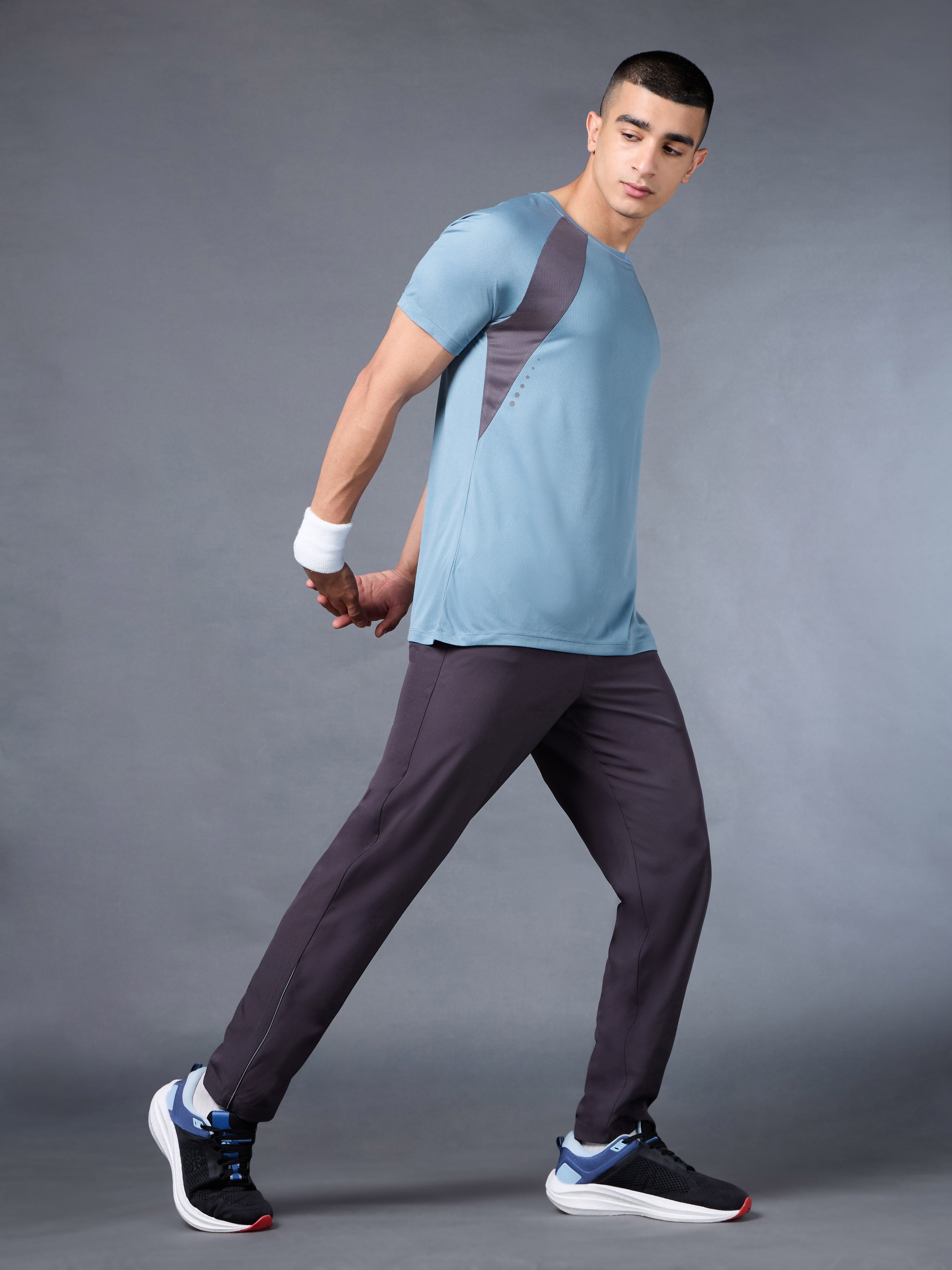 Men's Run Champion Blue T-shirt