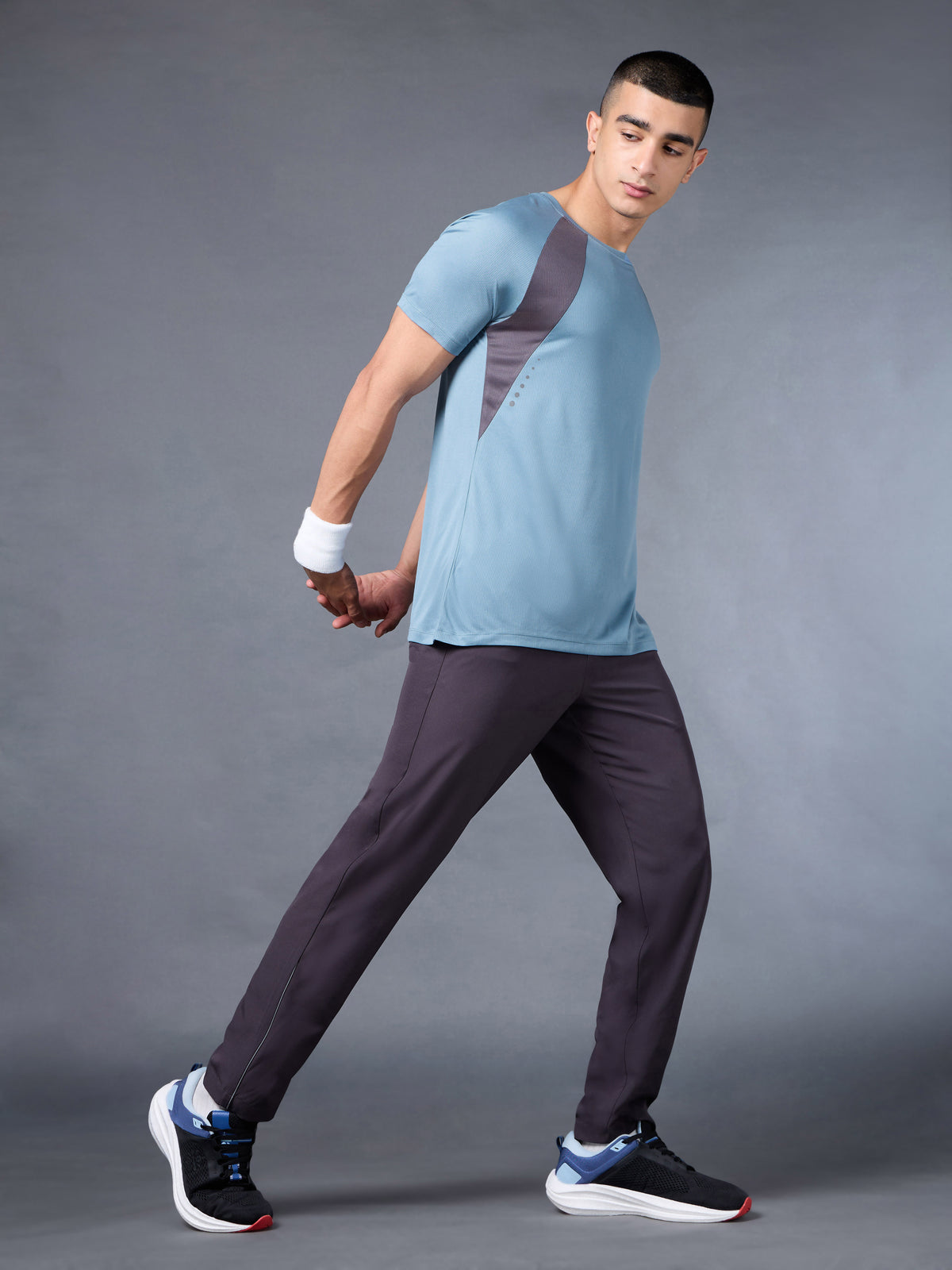 Men's Run Champion Blue T-shirt