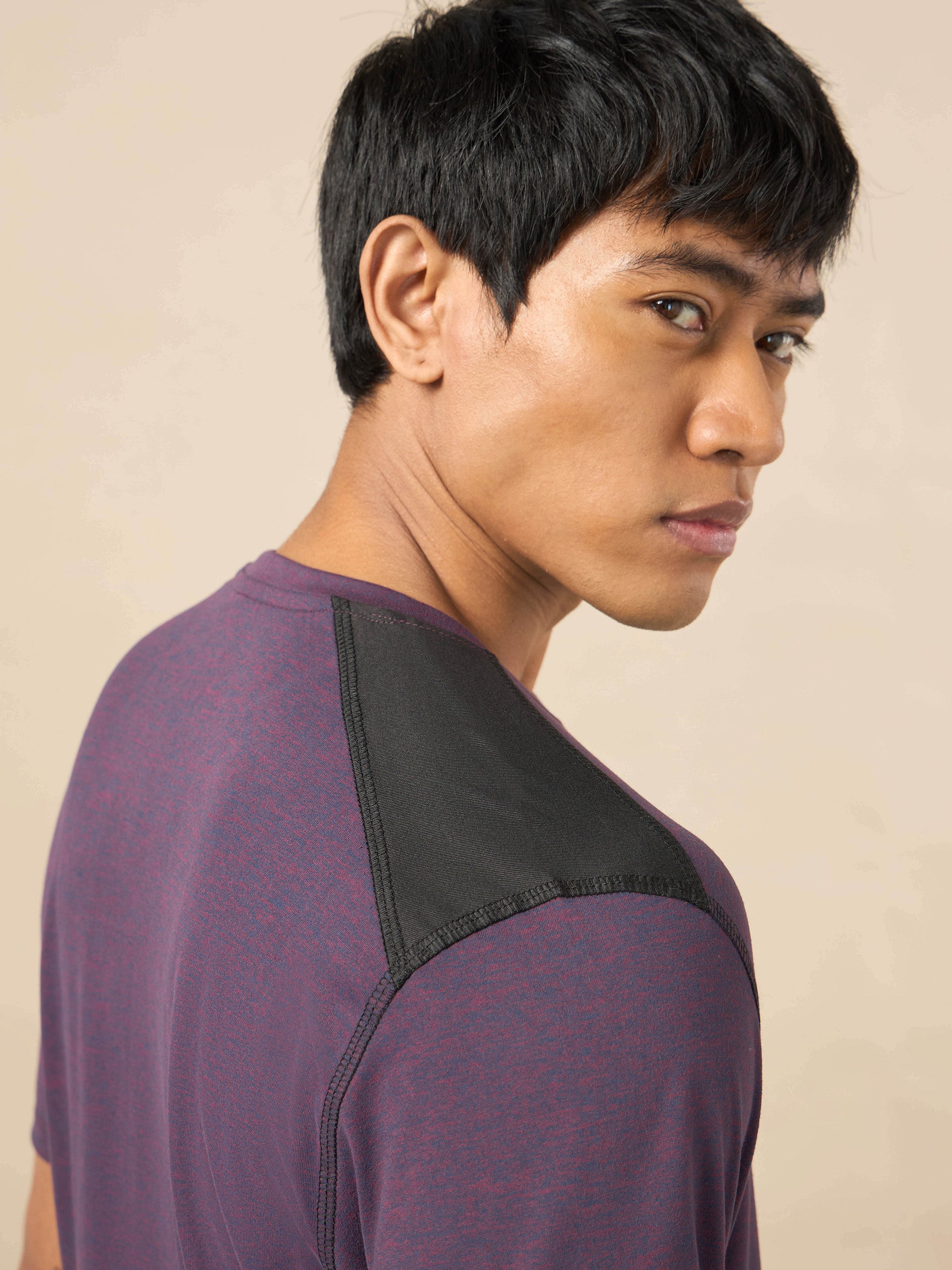 Men's Amp Up Purple Comfortech T-shirt