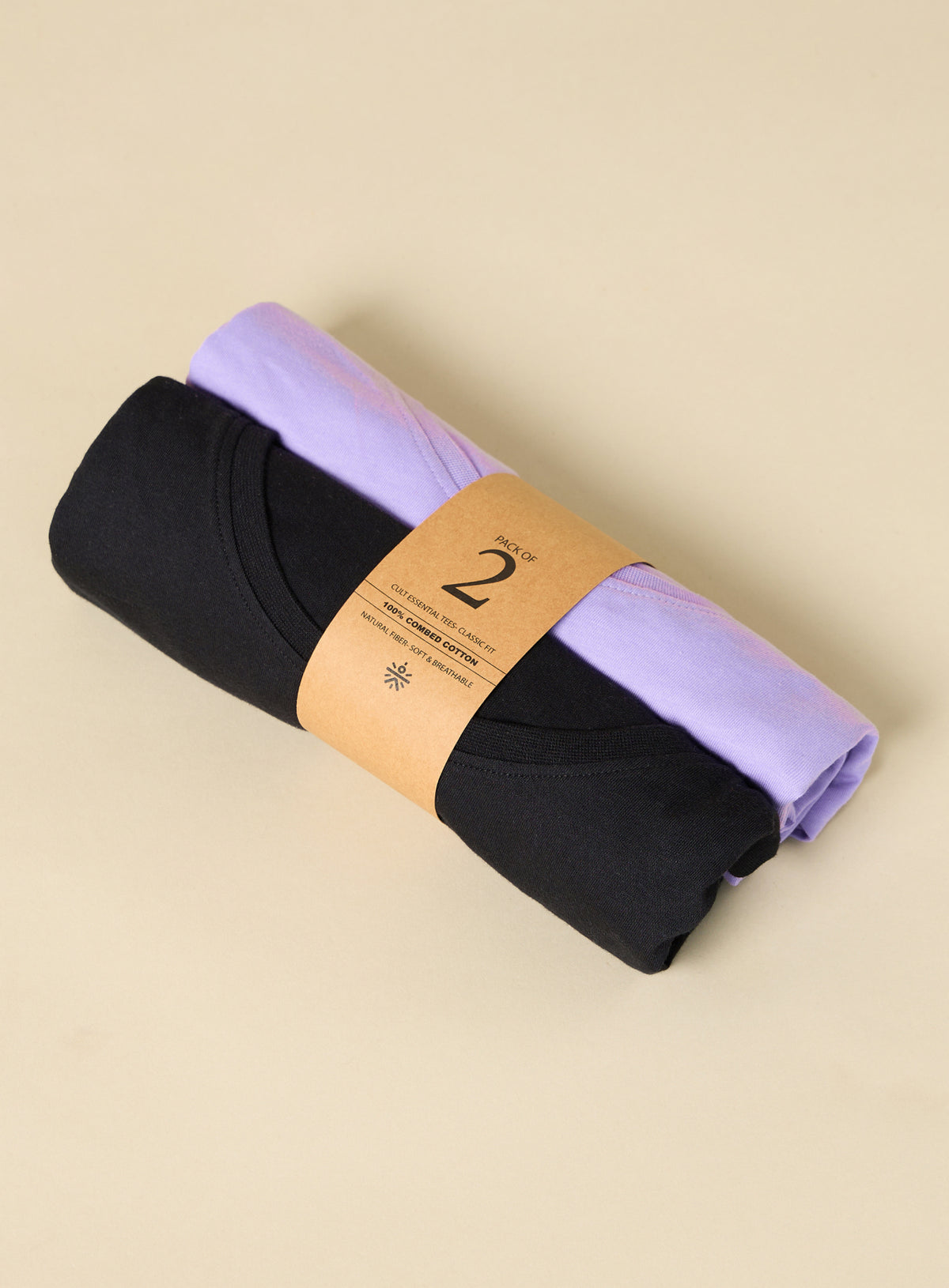 Cult Essential Cotton Pack of 2 T-shirts
