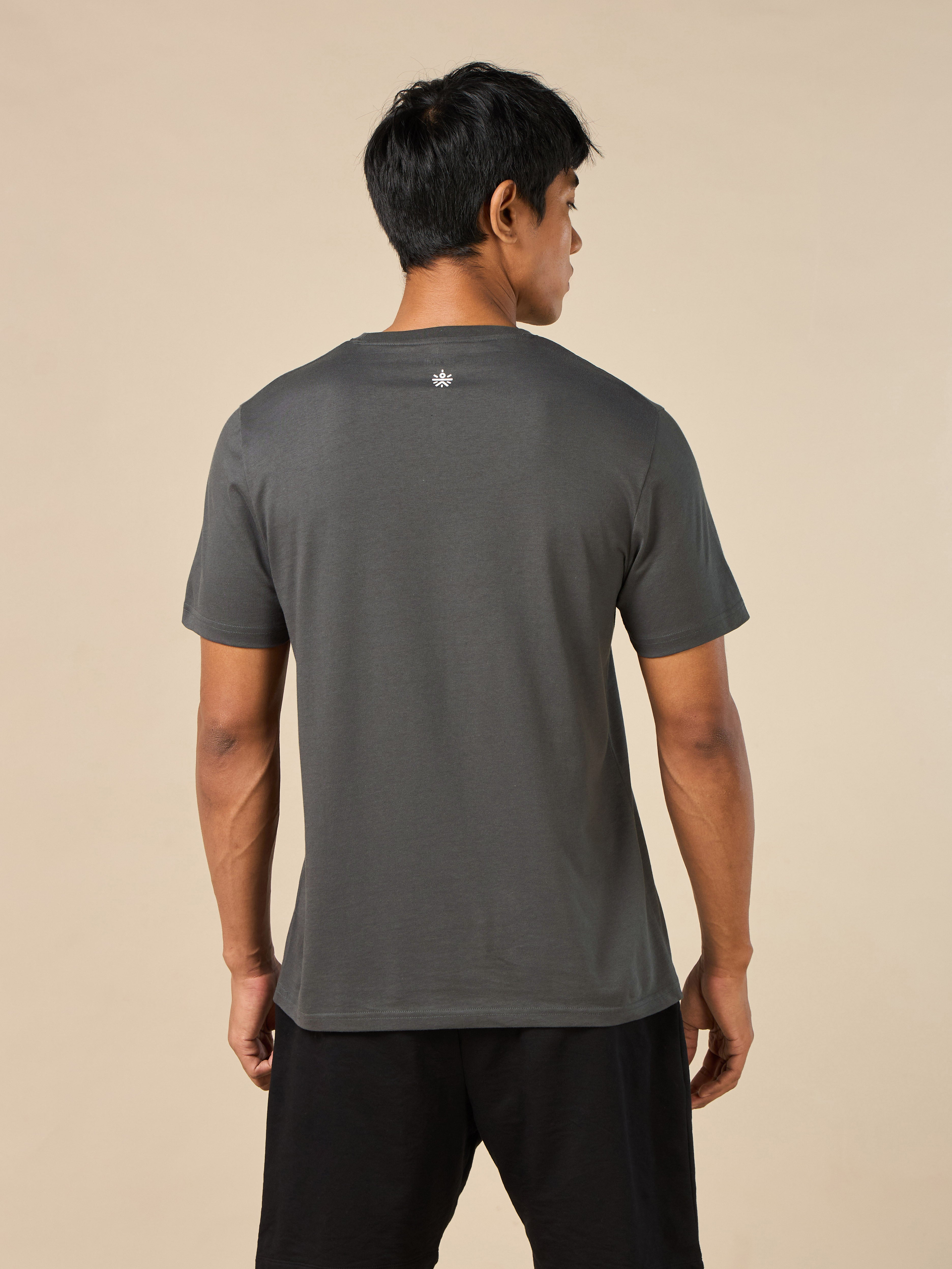 Men's Cult Essential Cotton Pack of 2 T-shirts - Grey & Red