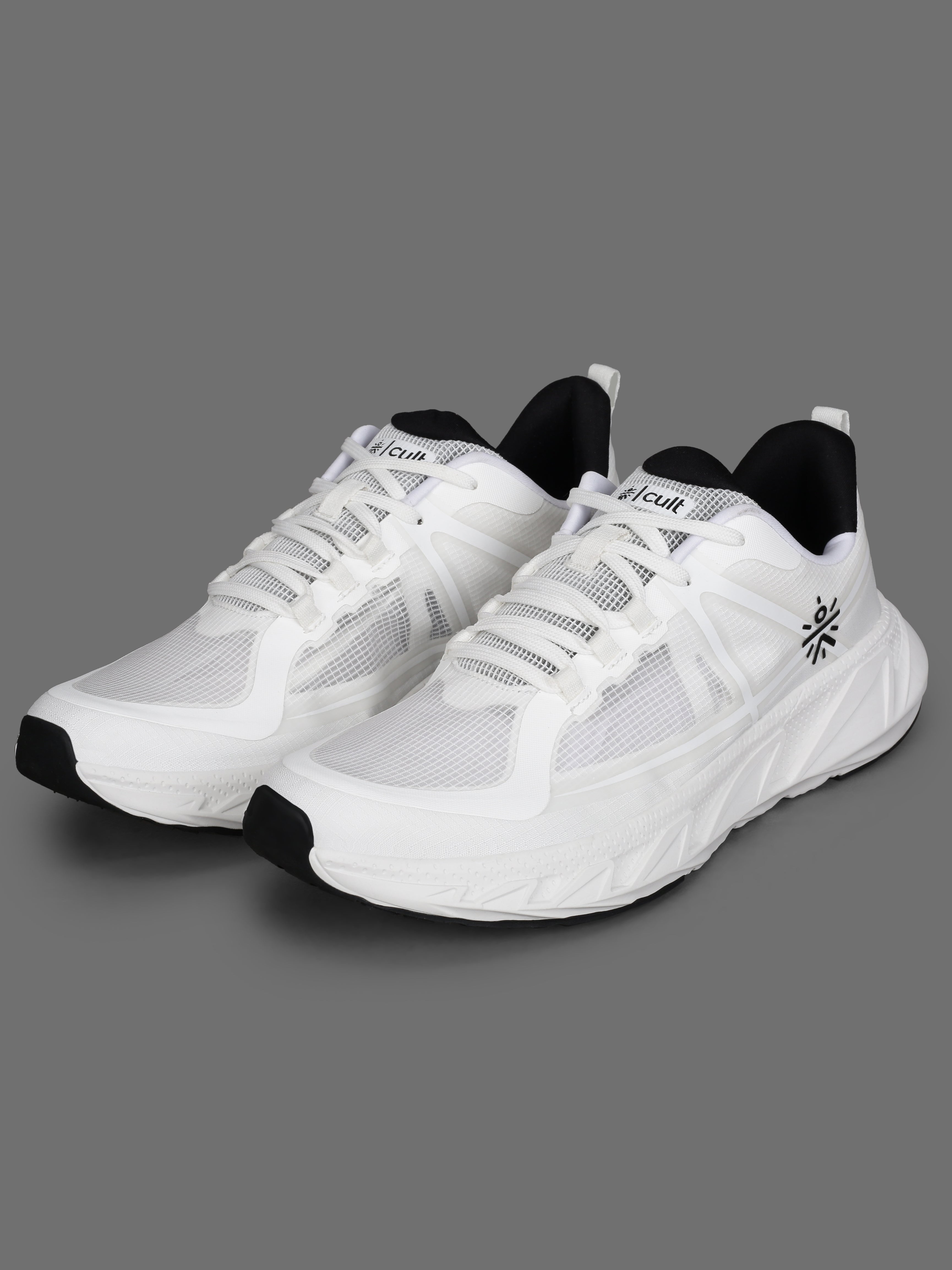 cult Men's Traverse Running Shoes - Off White