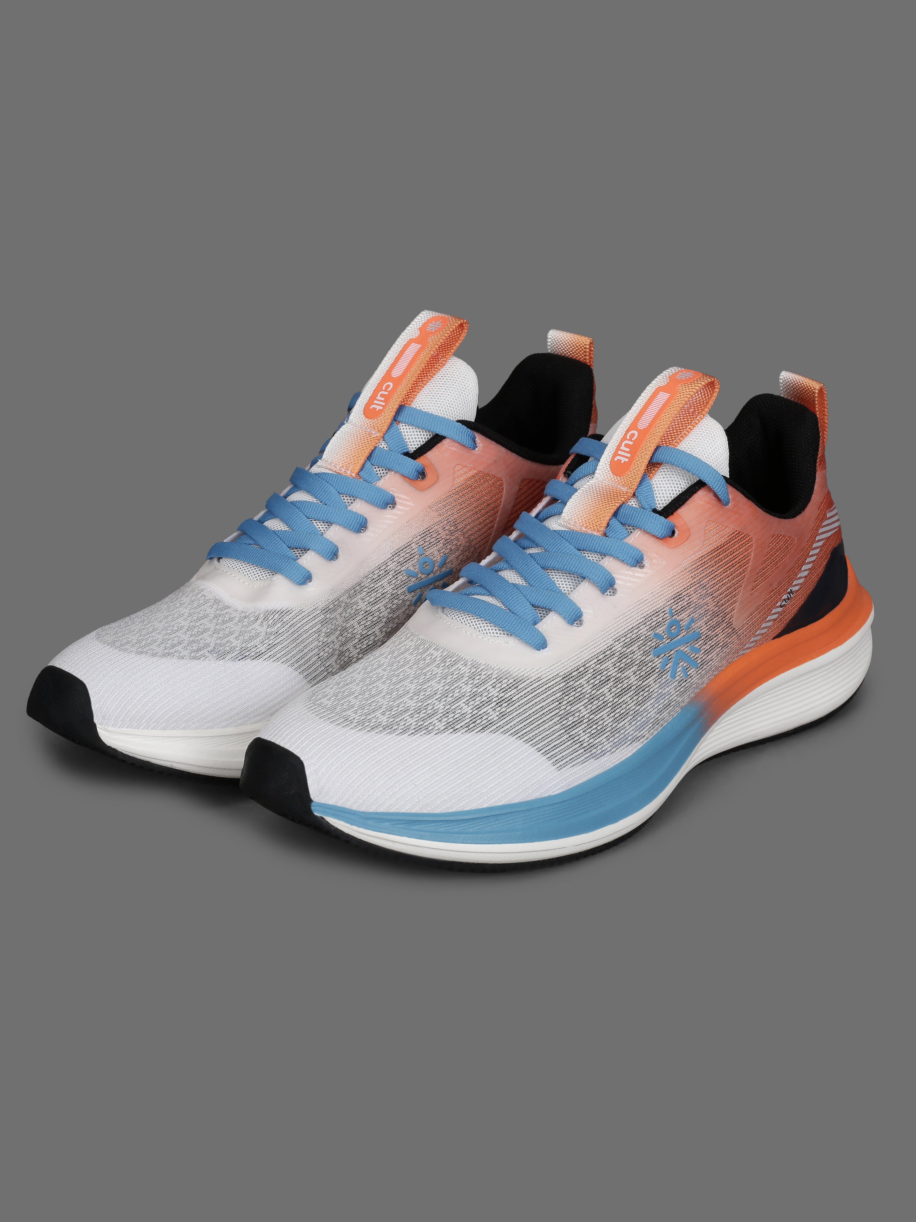 cult Women's Aetheris Running Shoes - White & Orange