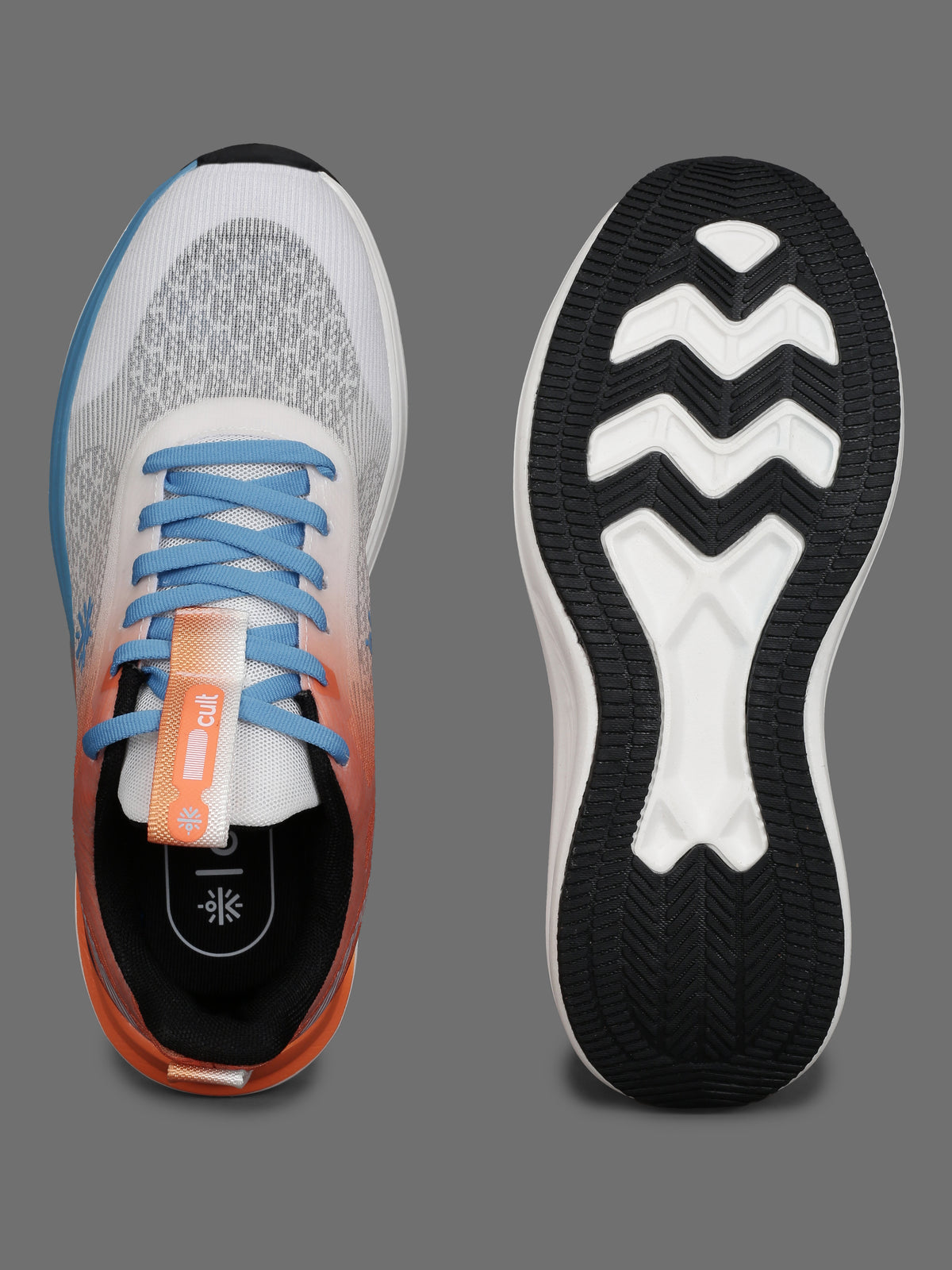 cult Women's Aetheris Running Shoes - White & Orange