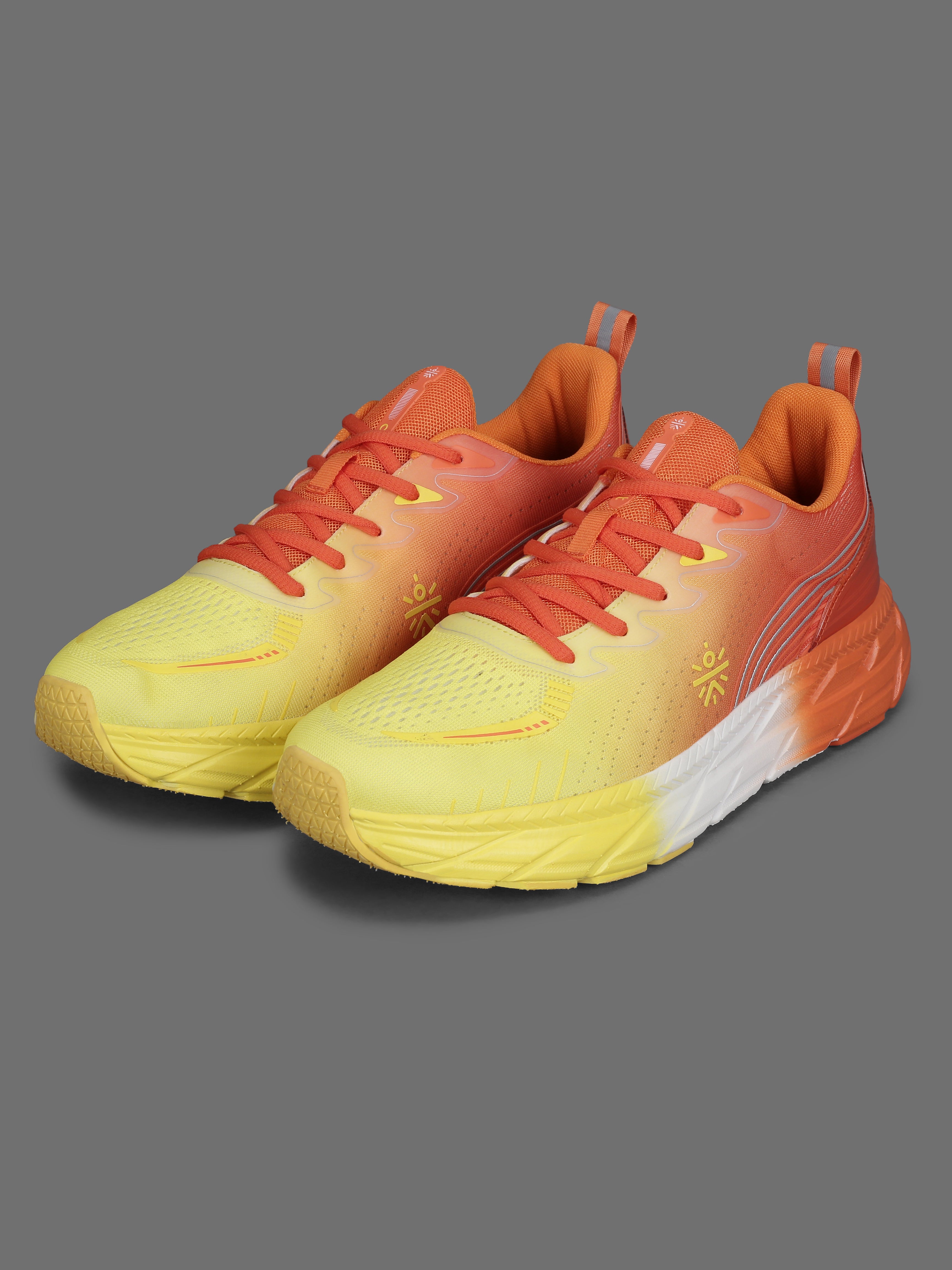 cult Men's Raptor Casual Shoes - Lemon Yellow/Orange
