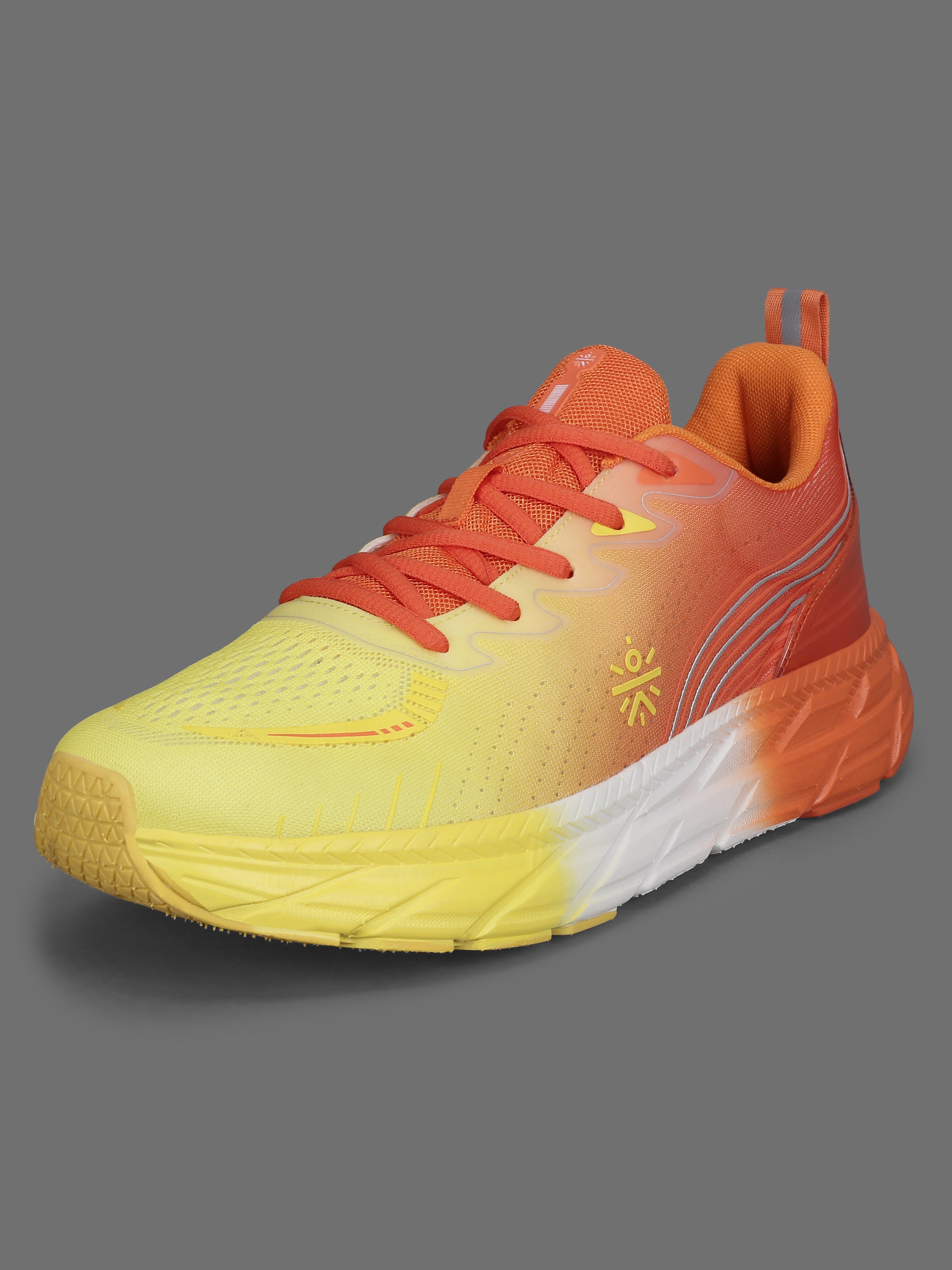 cult Men's Raptor Casual Shoes - Lemon Yellow/Orange