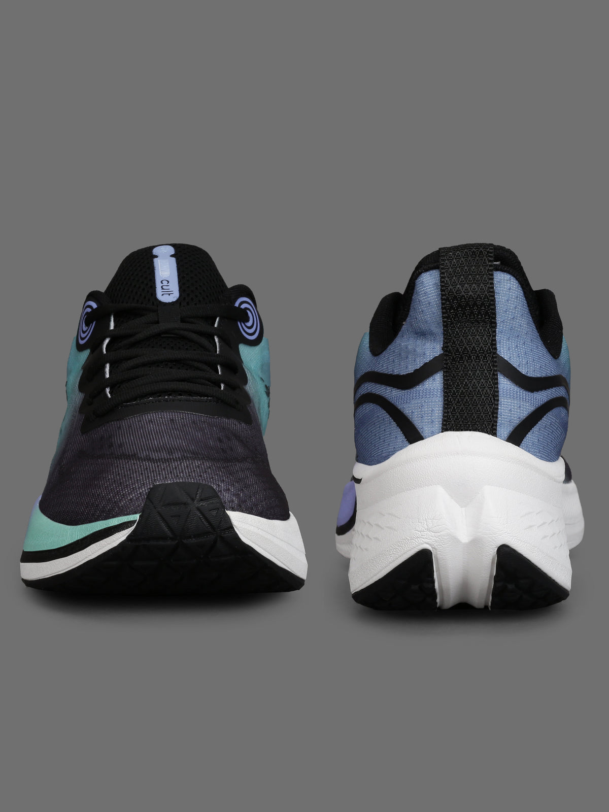 cult Men's Dynex Running Shoes - Black/Indigo Blue