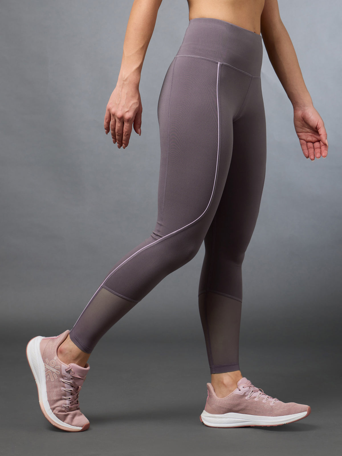 Women's Pink Pace Up Running COMFlex Tights