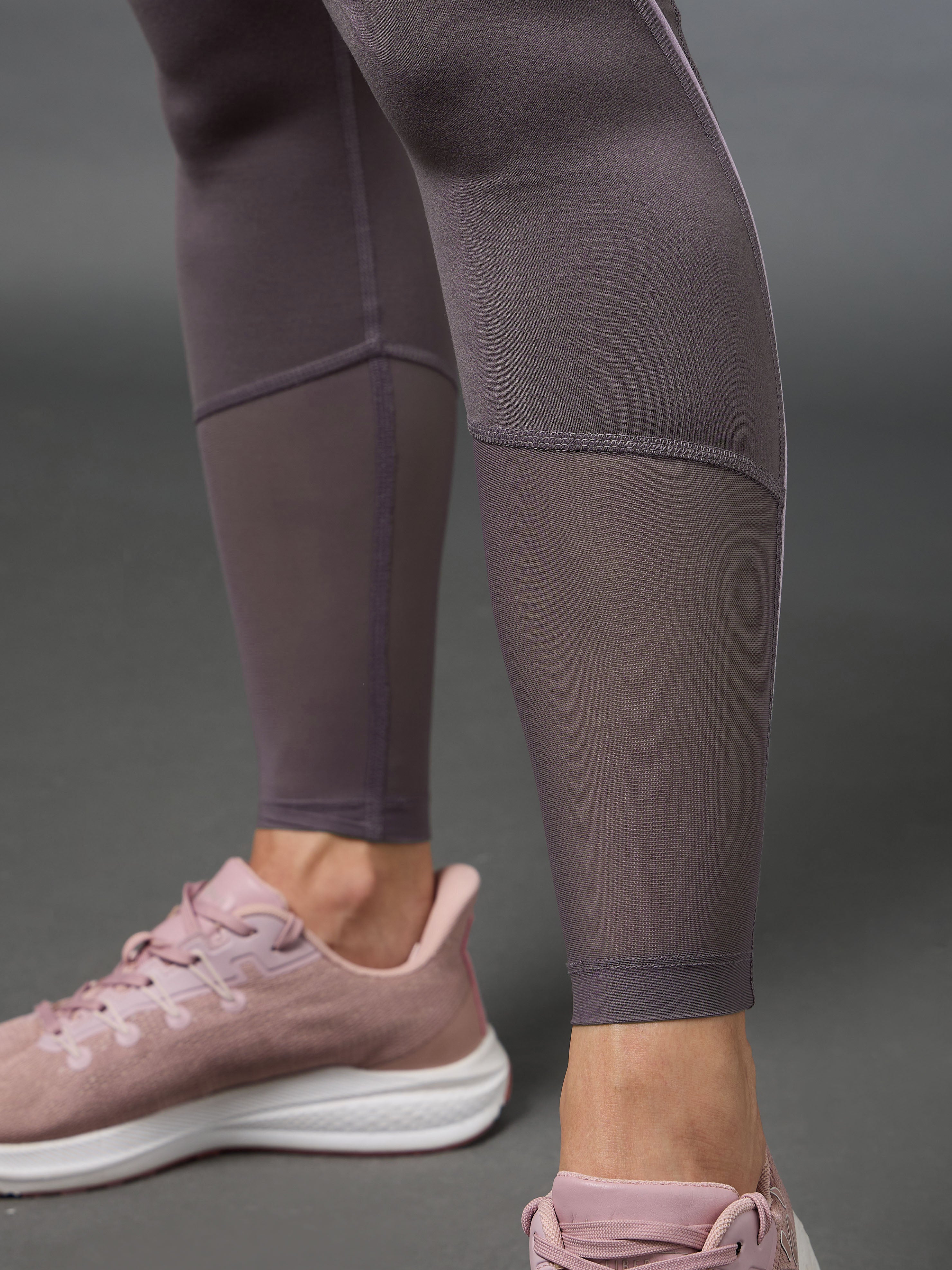 Women's Pink Pace Up Running COMFlex Tights