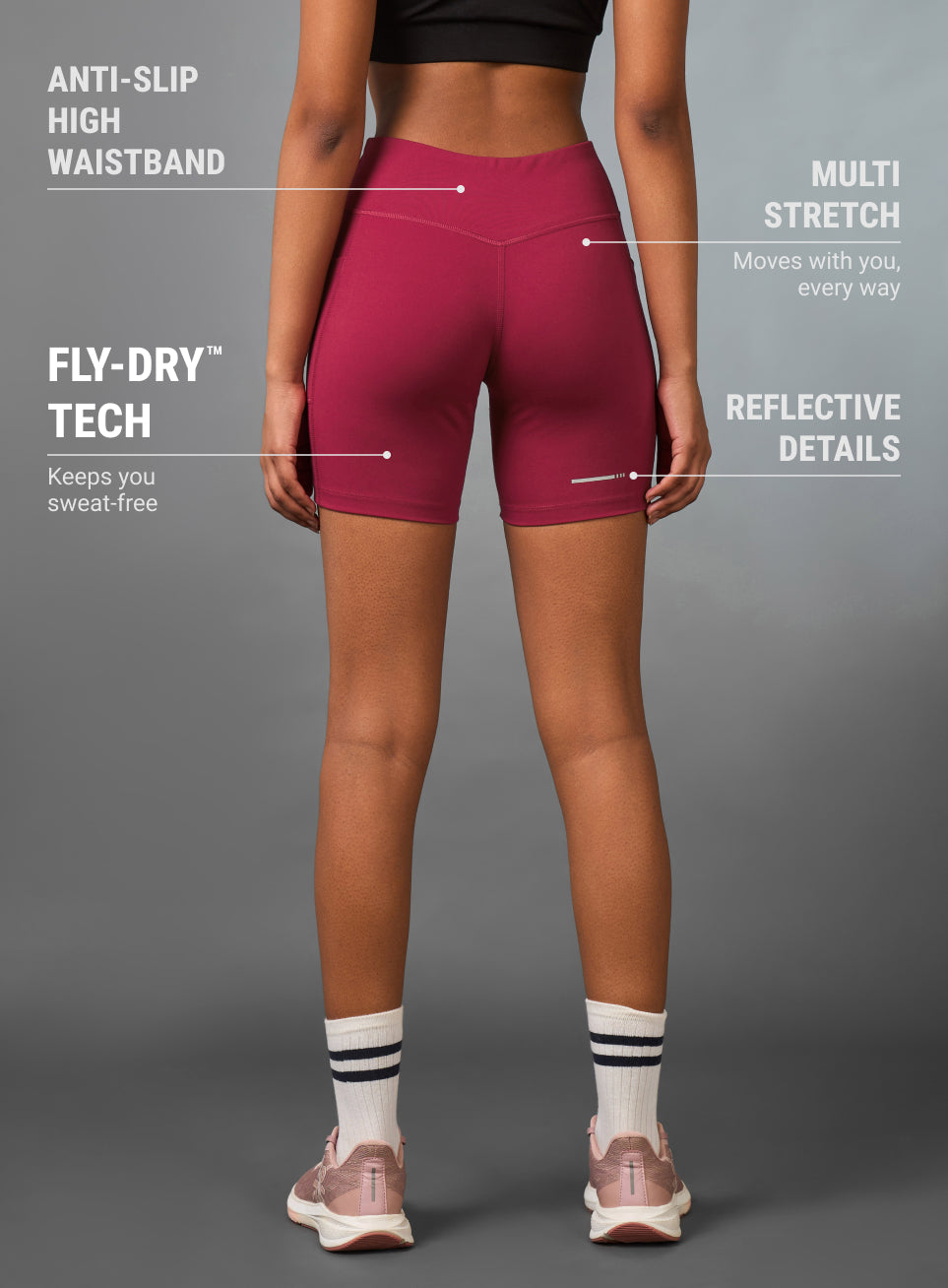 Women's Rose Multi Sports Cycling COMFLex Shorts