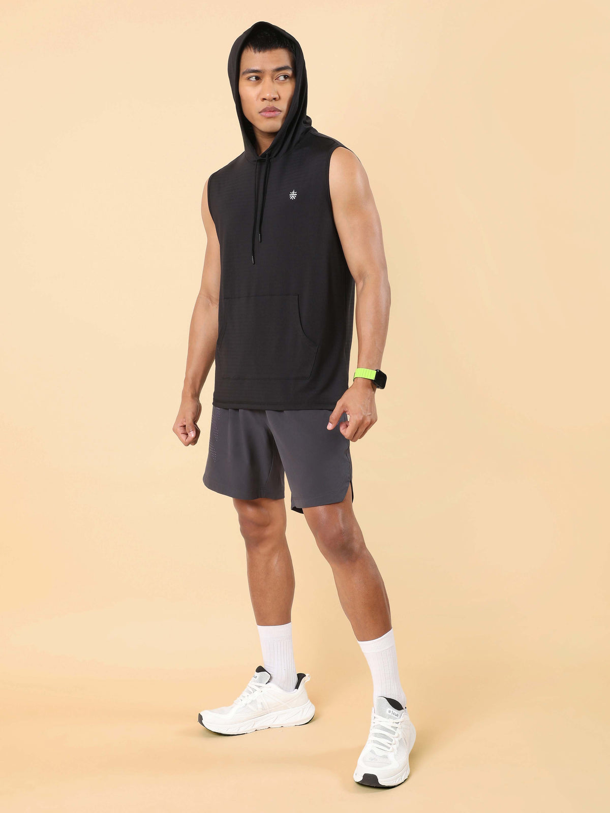 Men's Black Active T-shirt