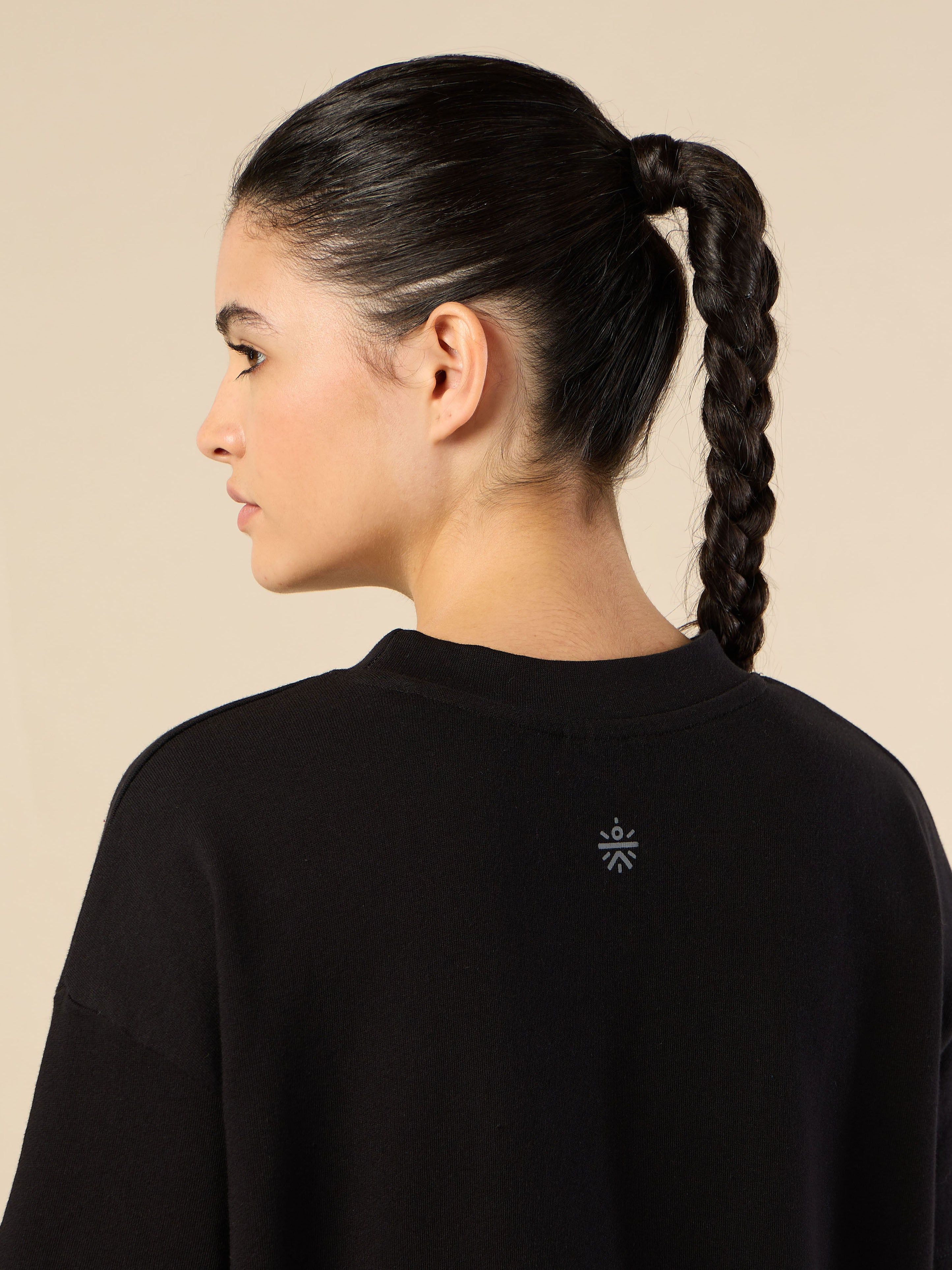 Women's Lifestyle Cotton Black Co-ord Set