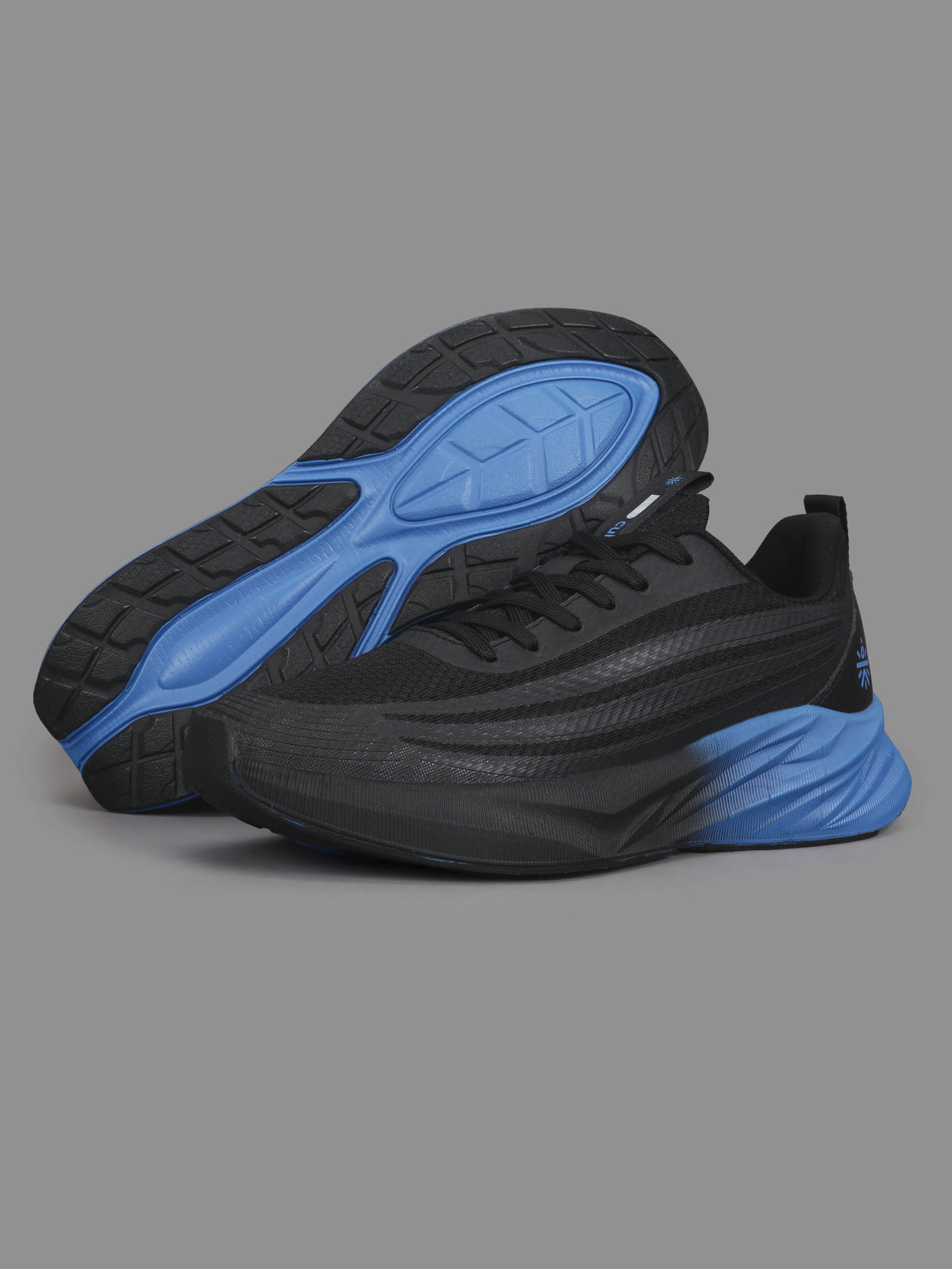 cult Men's Strix Running Shoes - Black/Blue