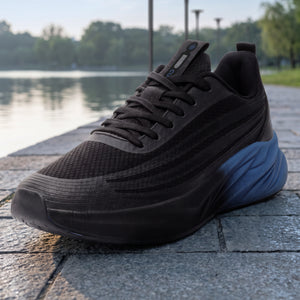 cult Men's Strix Running Shoes - Black/Blue