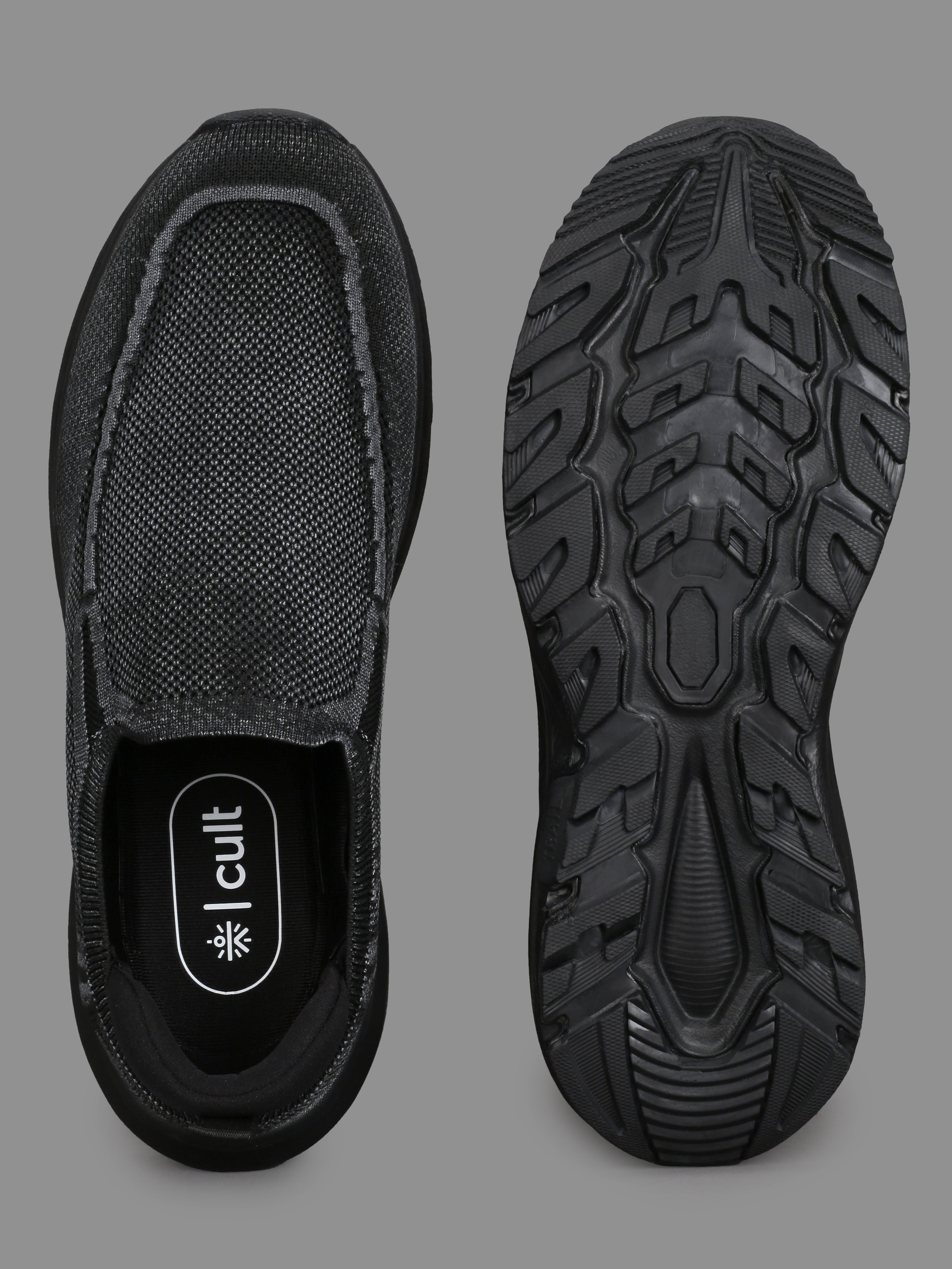 cult Men's Fleeter Slip-On Shoes - Black
