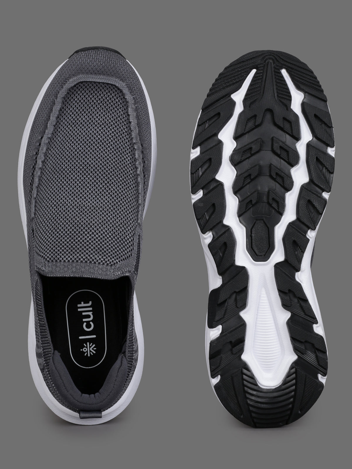 cult Men's Fleeter Slip-On Shoes - D.Grey