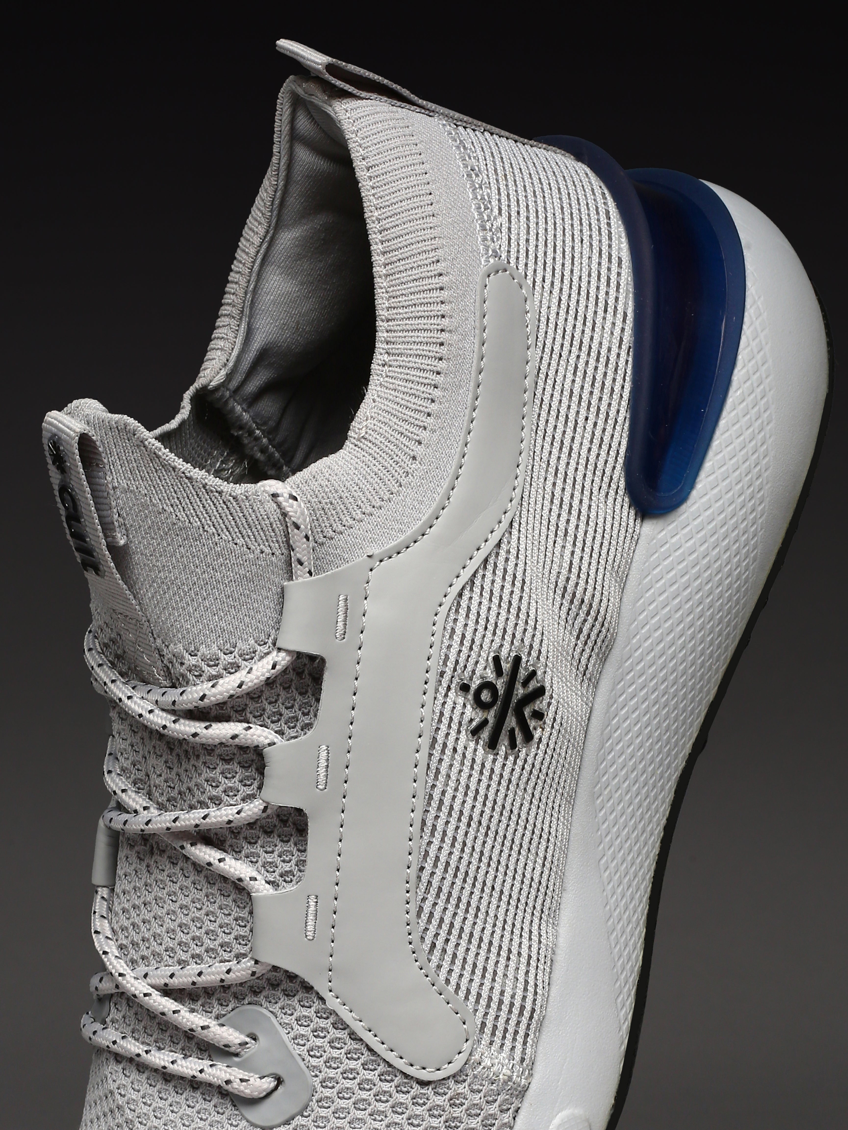 cult Men's Motive Running Shoes - L.Grey/Black