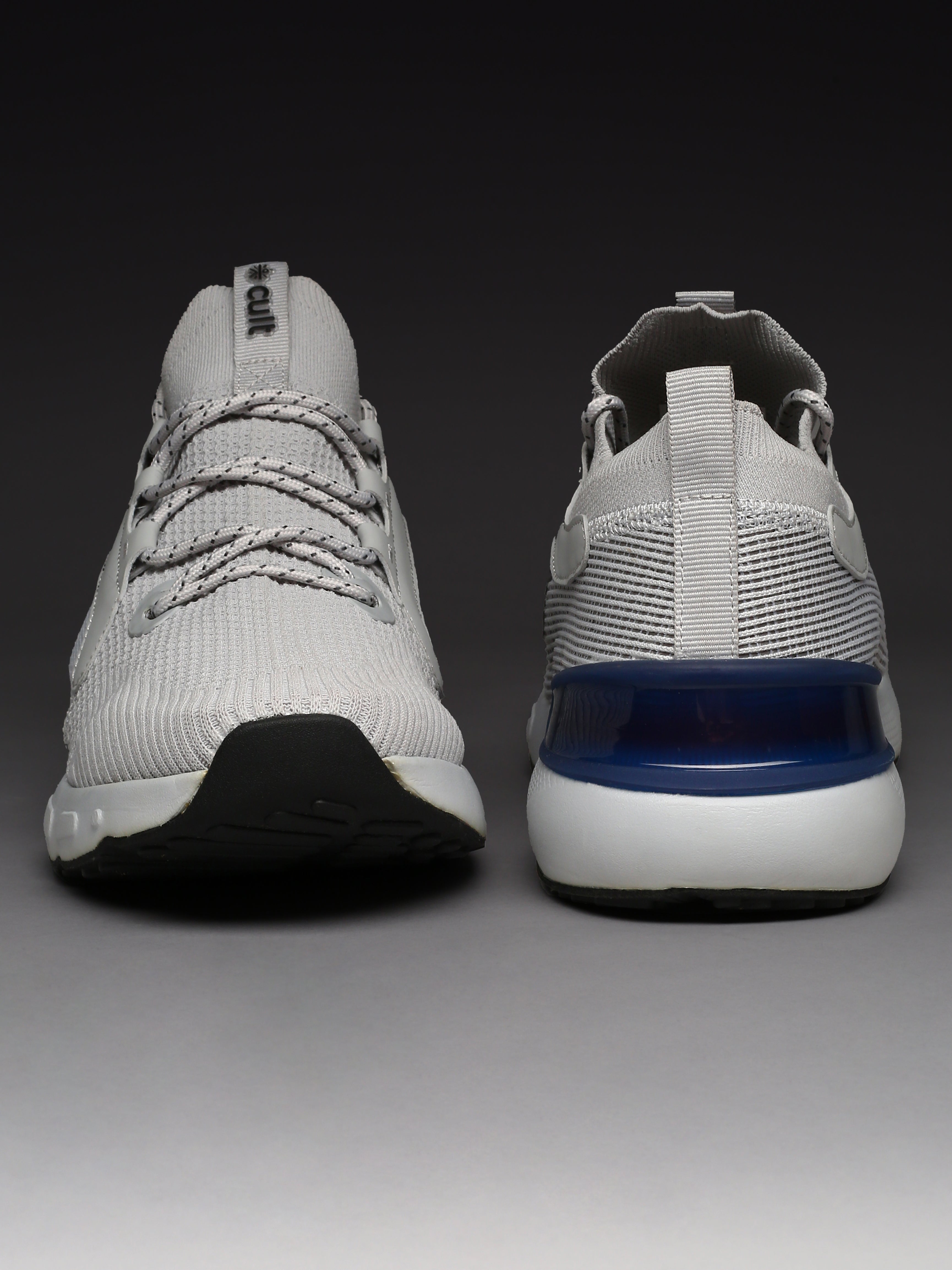 cult Men's Motive Running Shoes - L.Grey/Black