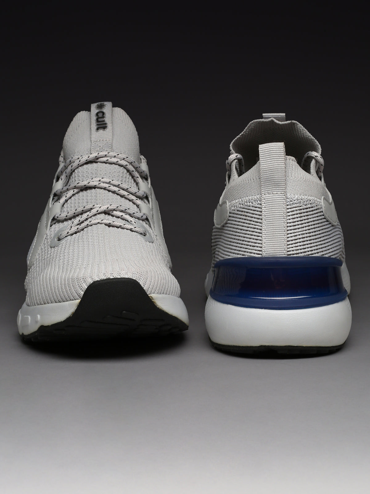 cult Men's Motive Running Shoes - L.Grey/Black
