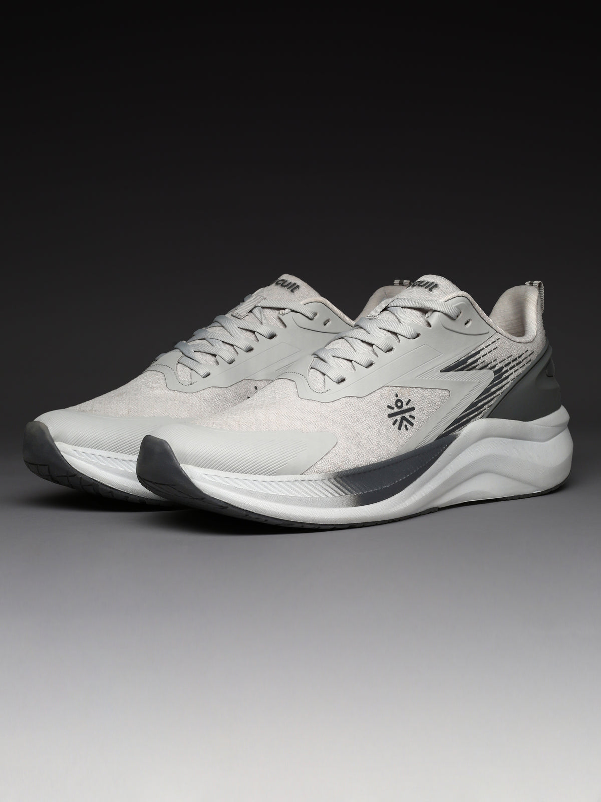 cult Men's Revix Running Shoes - L.Grey/D.Grey
