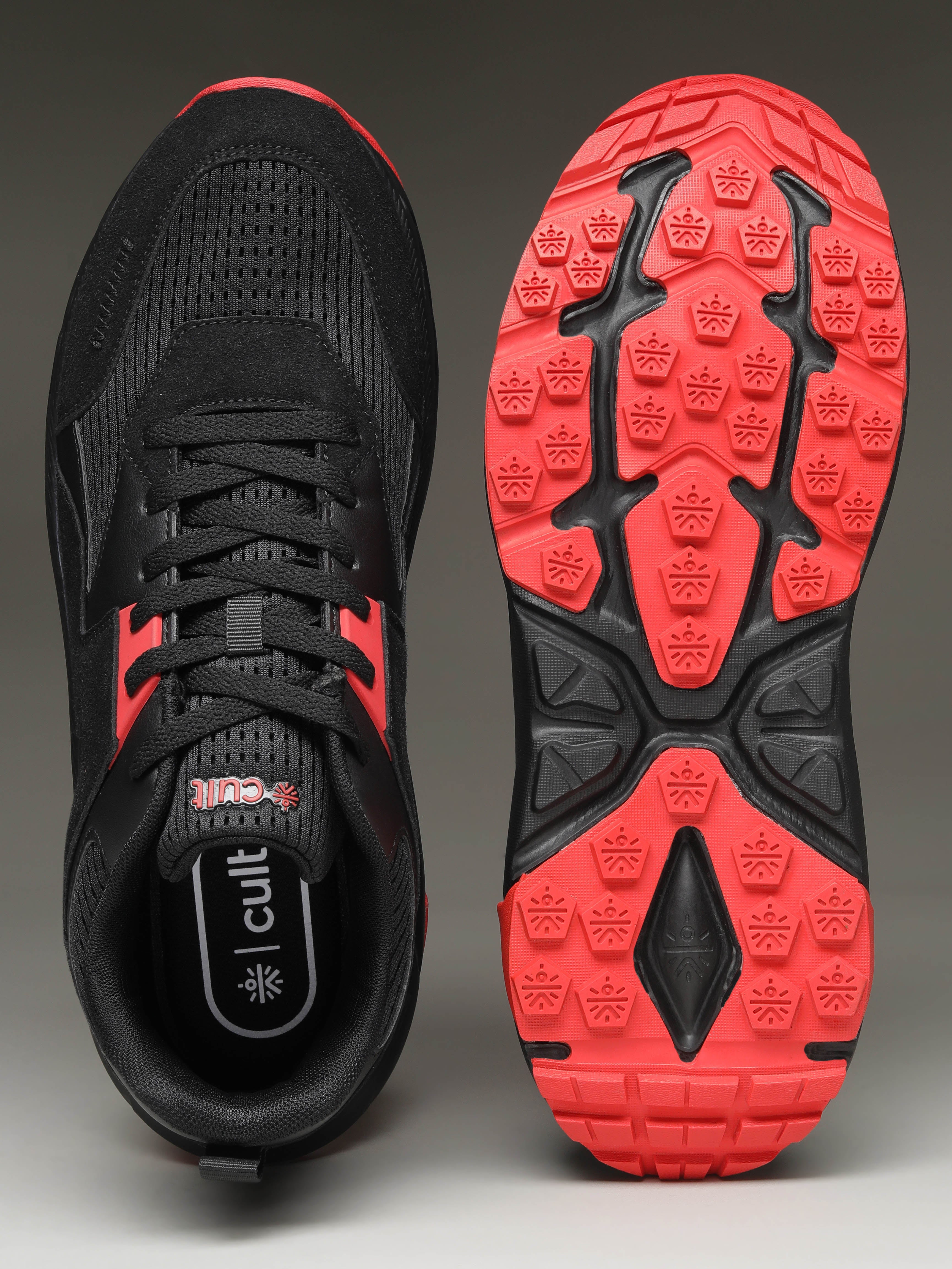 cult Men Aerolume Outdoor Shoes - Black/D.Grey