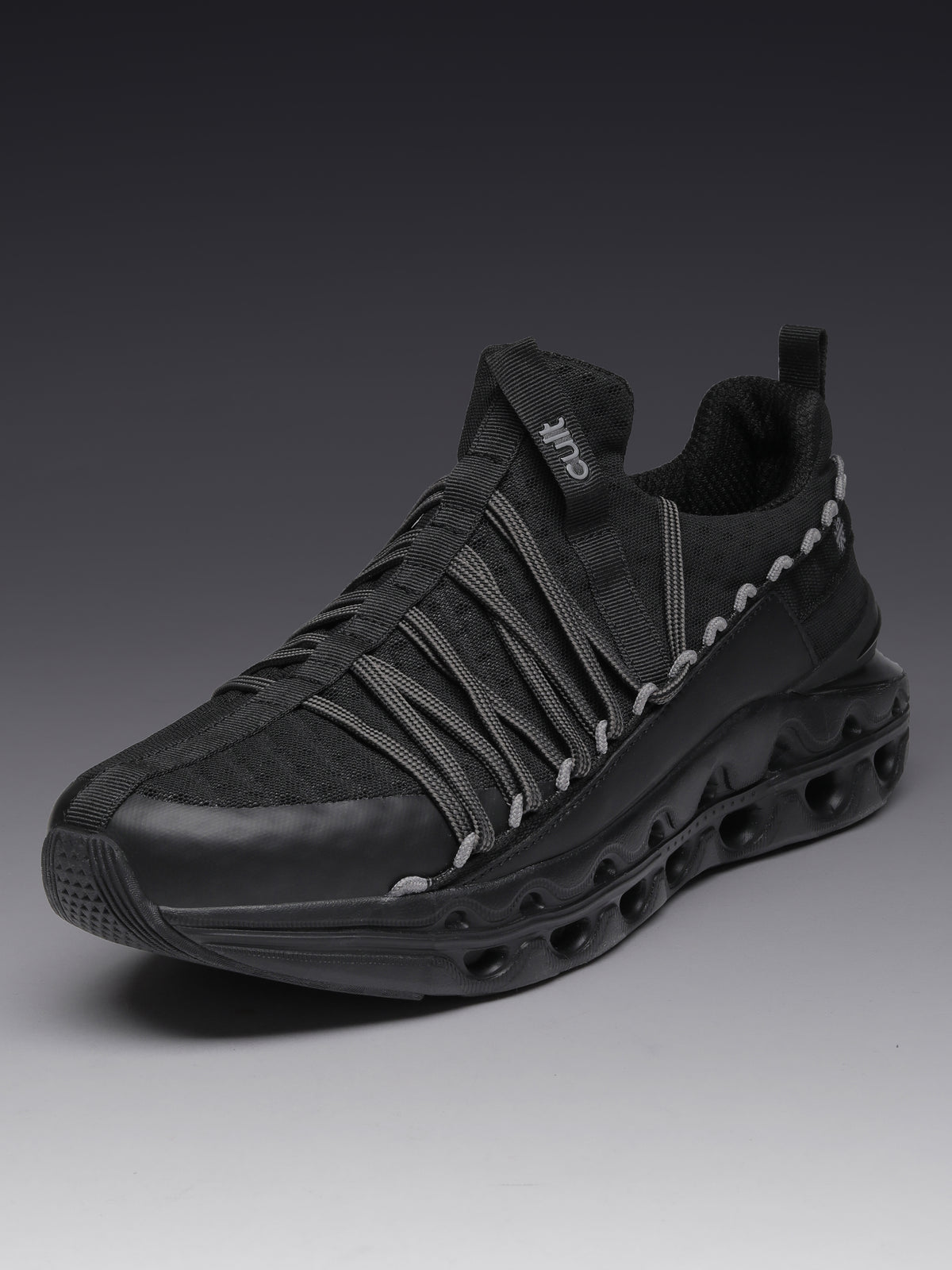 cult Men's Loop Walking Shoes - Black