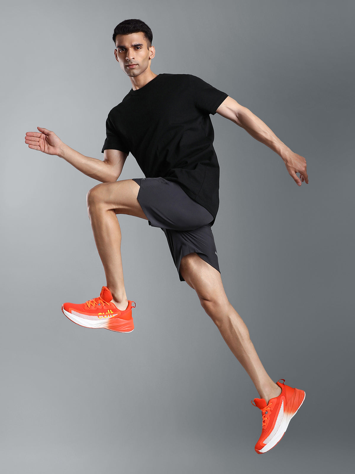 cult Men's Nexon Casual Shoes - Orange/White
