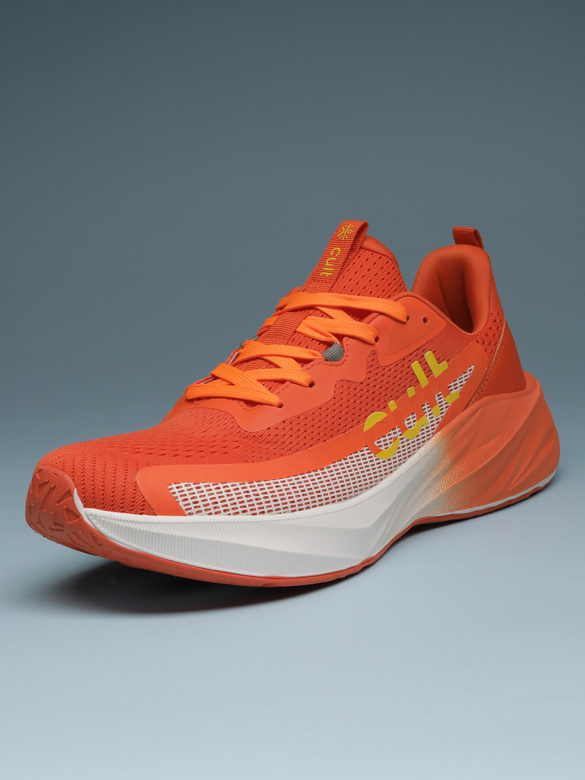 cult Men's Nexon Casual Shoes - Orange/White