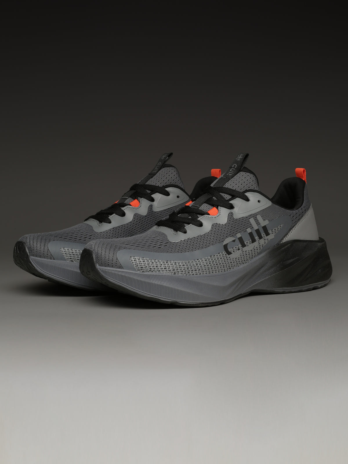 cult Men's Nexon Casual Shoes - Black/D.Grey